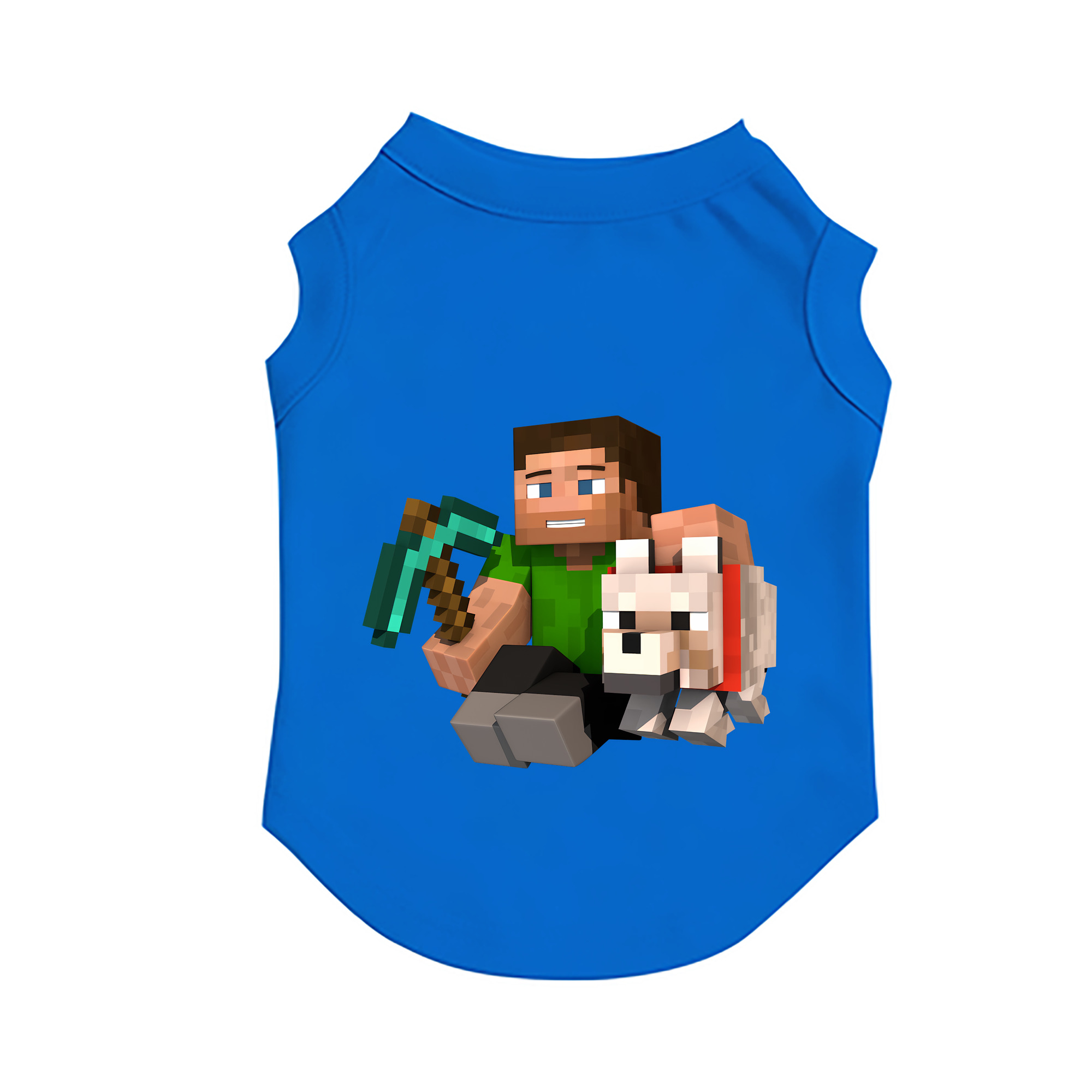 （画像用） マインクラフト ブロックの世界 Minecraft MC Block world ペット用ベスト