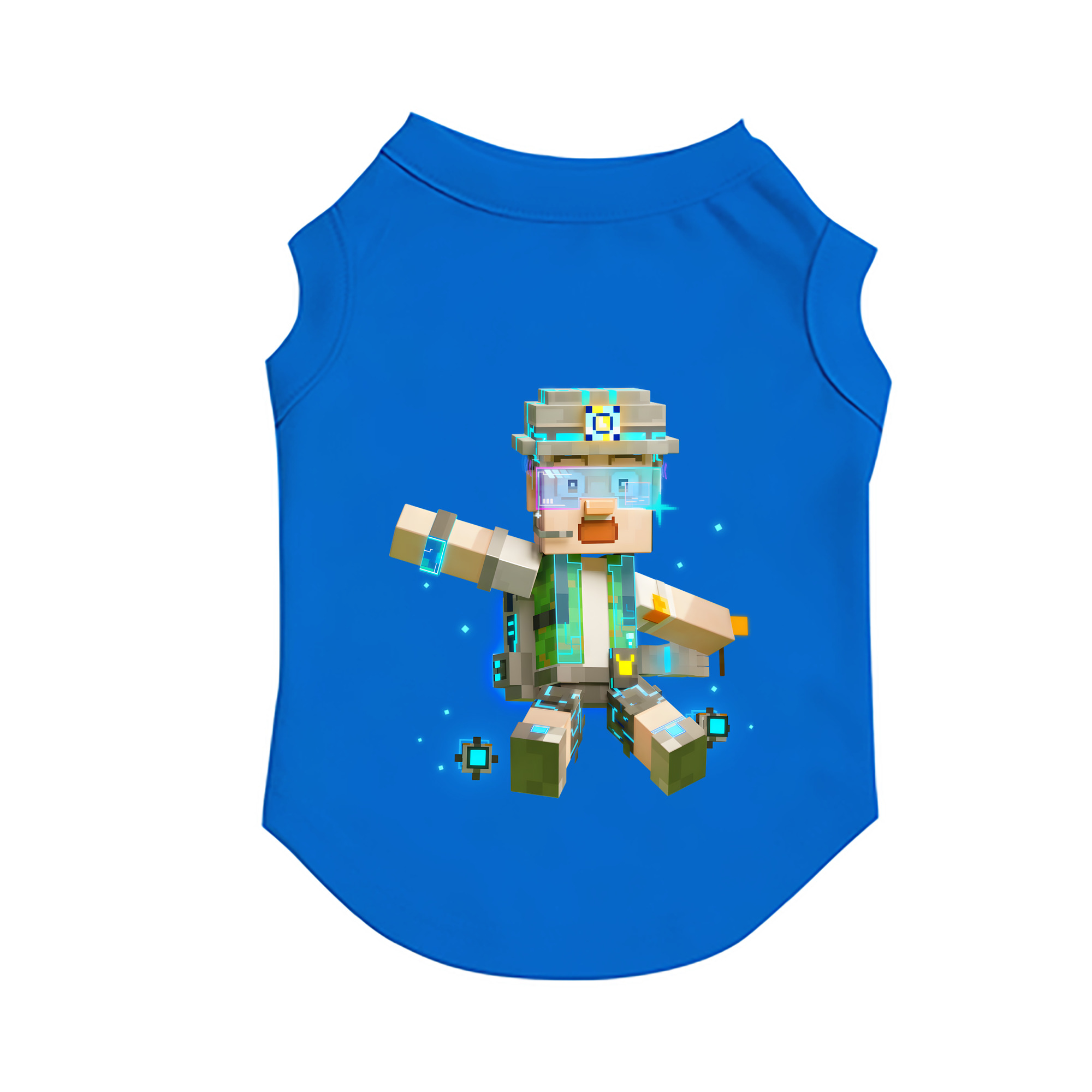 （画像用） マインクラフト ブロックの世界 Minecraft MC Block world ペット用ベスト