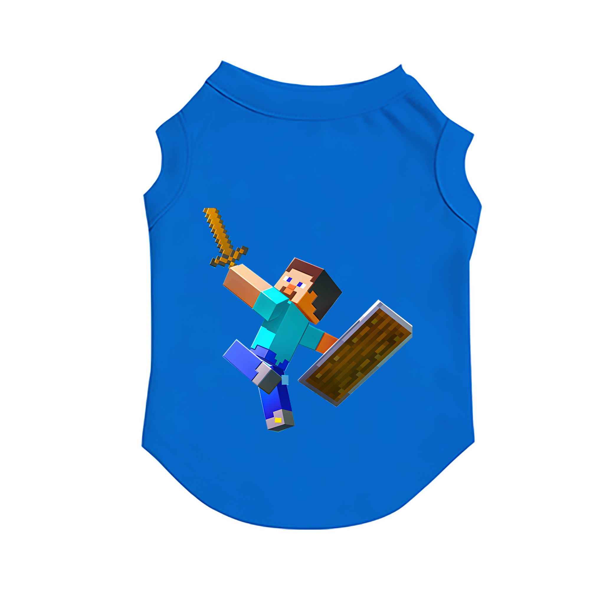 （画像用） マインクラフト ブロックの世界 Minecraft MC Block world ペット用ベスト