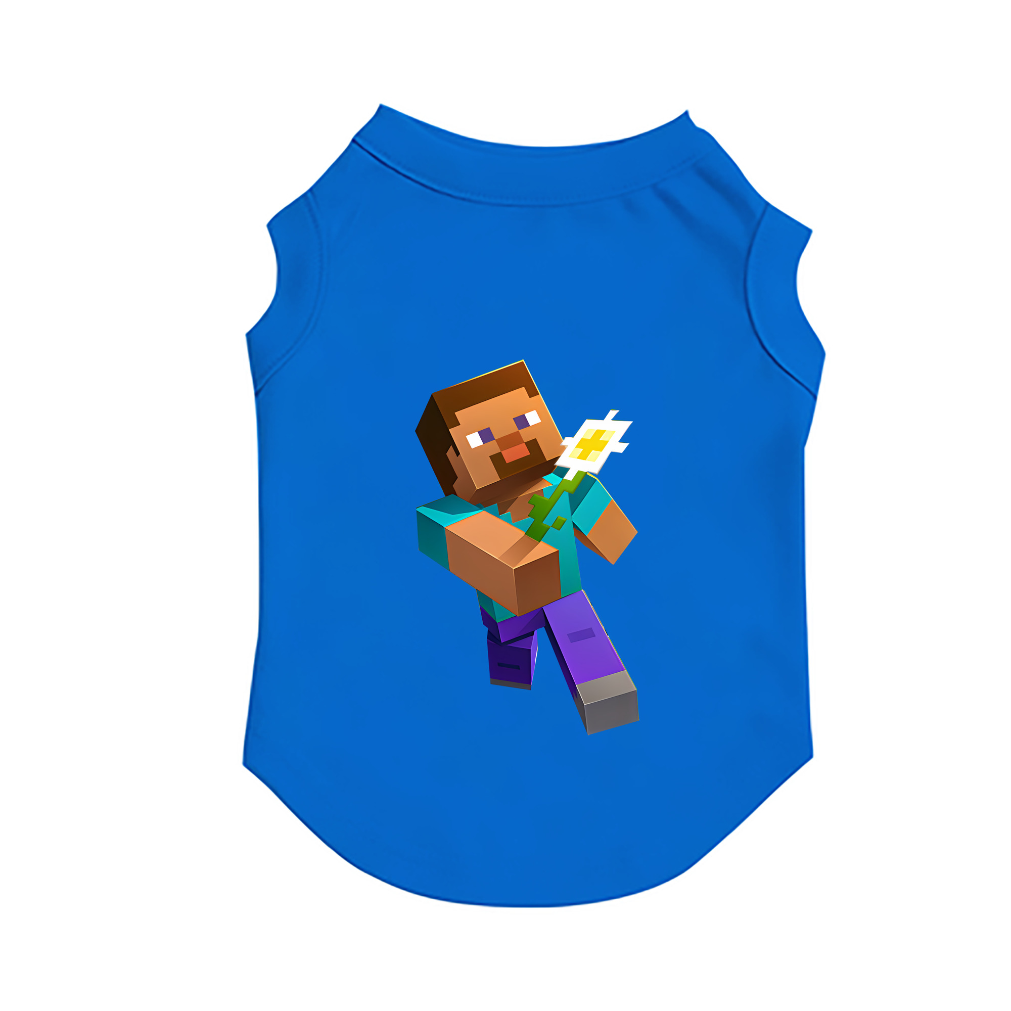 （画像用） マインクラフト ブロックの世界 Minecraft MC Block world ペット用ベスト