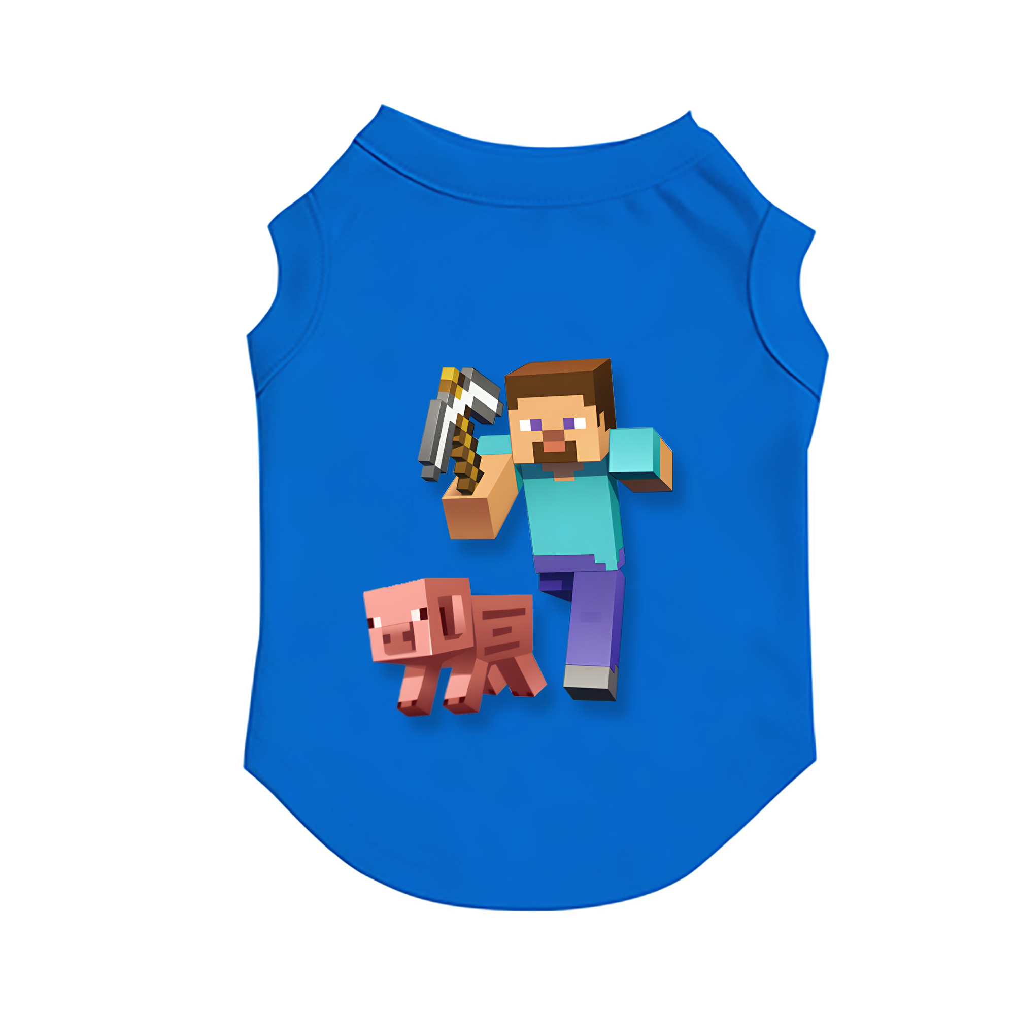 （画像用） マインクラフト ブロックの世界 Minecraft MC Block world ペット用ベスト