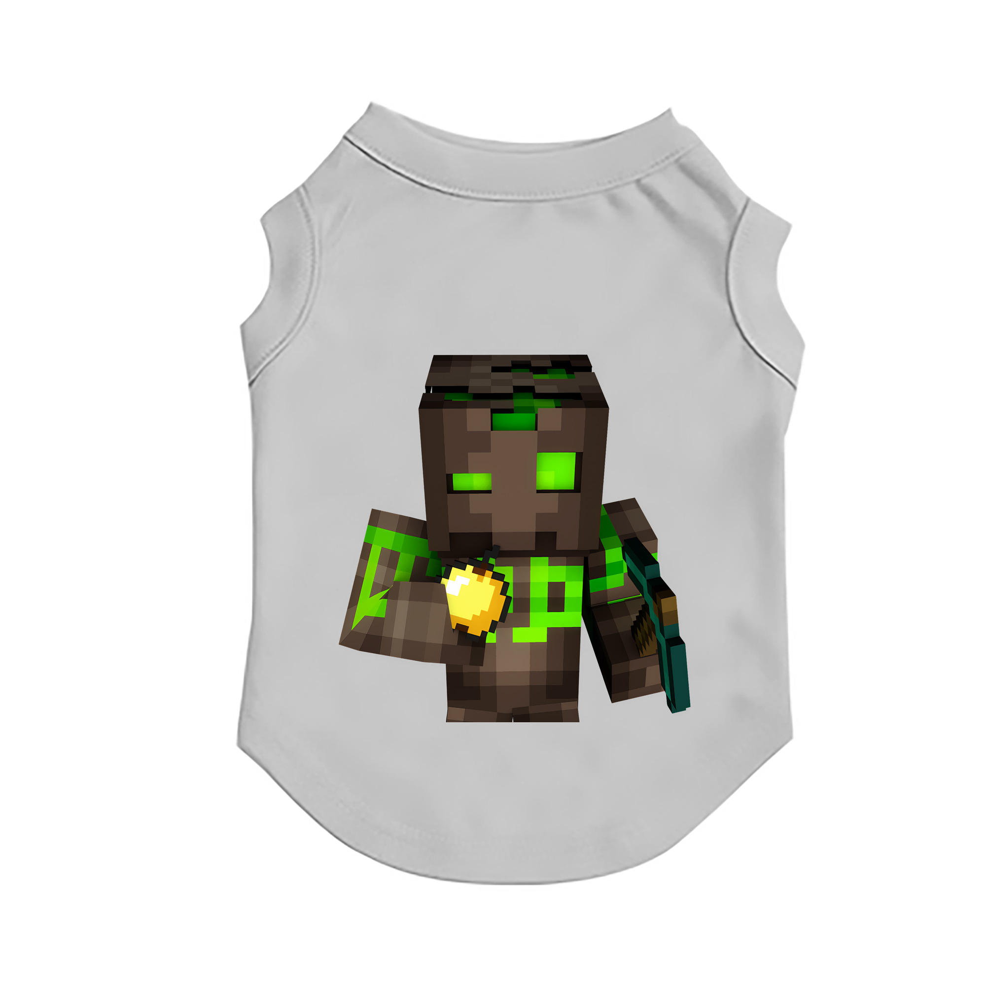（画像用） マインクラフト ブロックの世界 Minecraft MC Block world ペット用ベスト