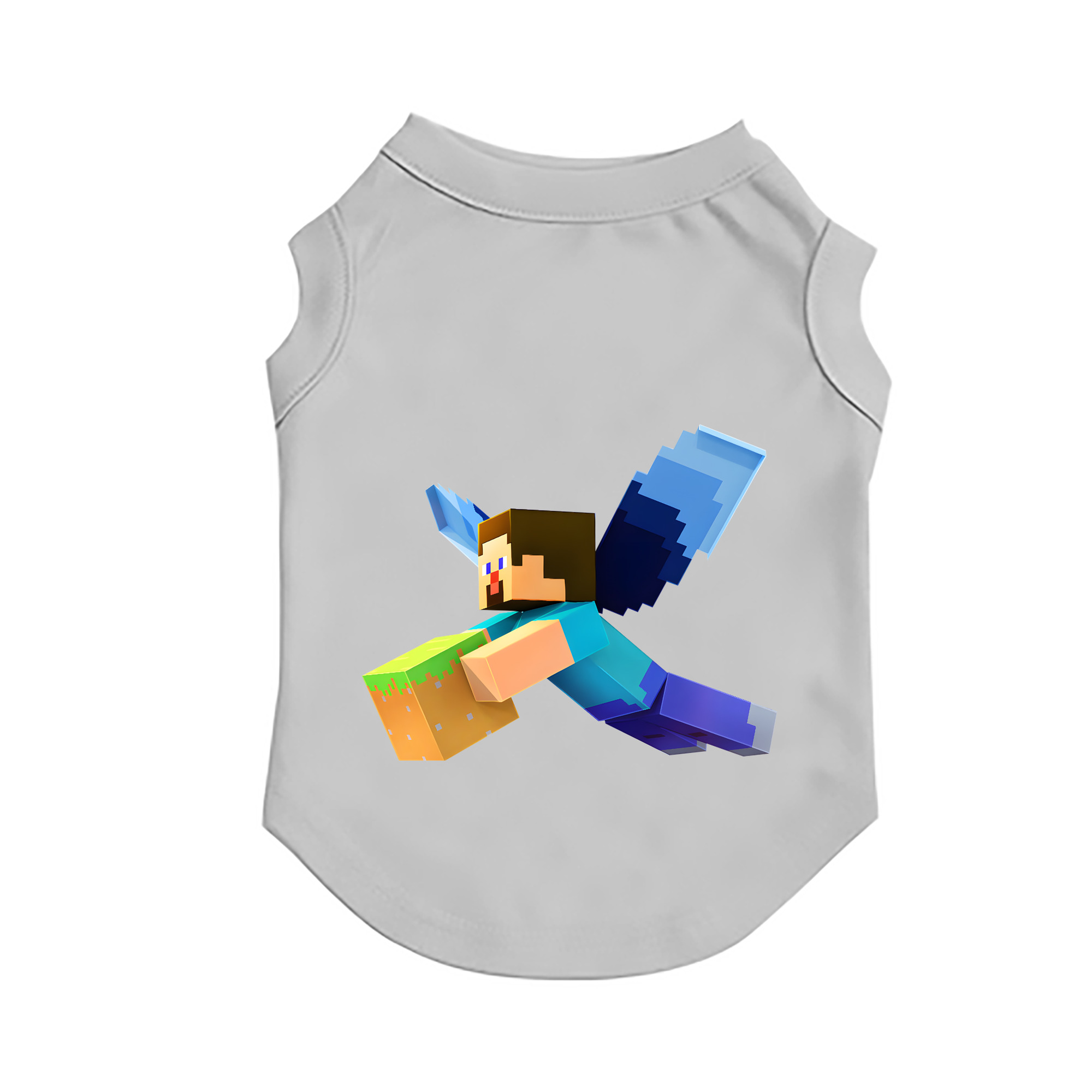 （画像用） マインクラフト ブロックの世界 Minecraft MC Block world ペット用ベスト