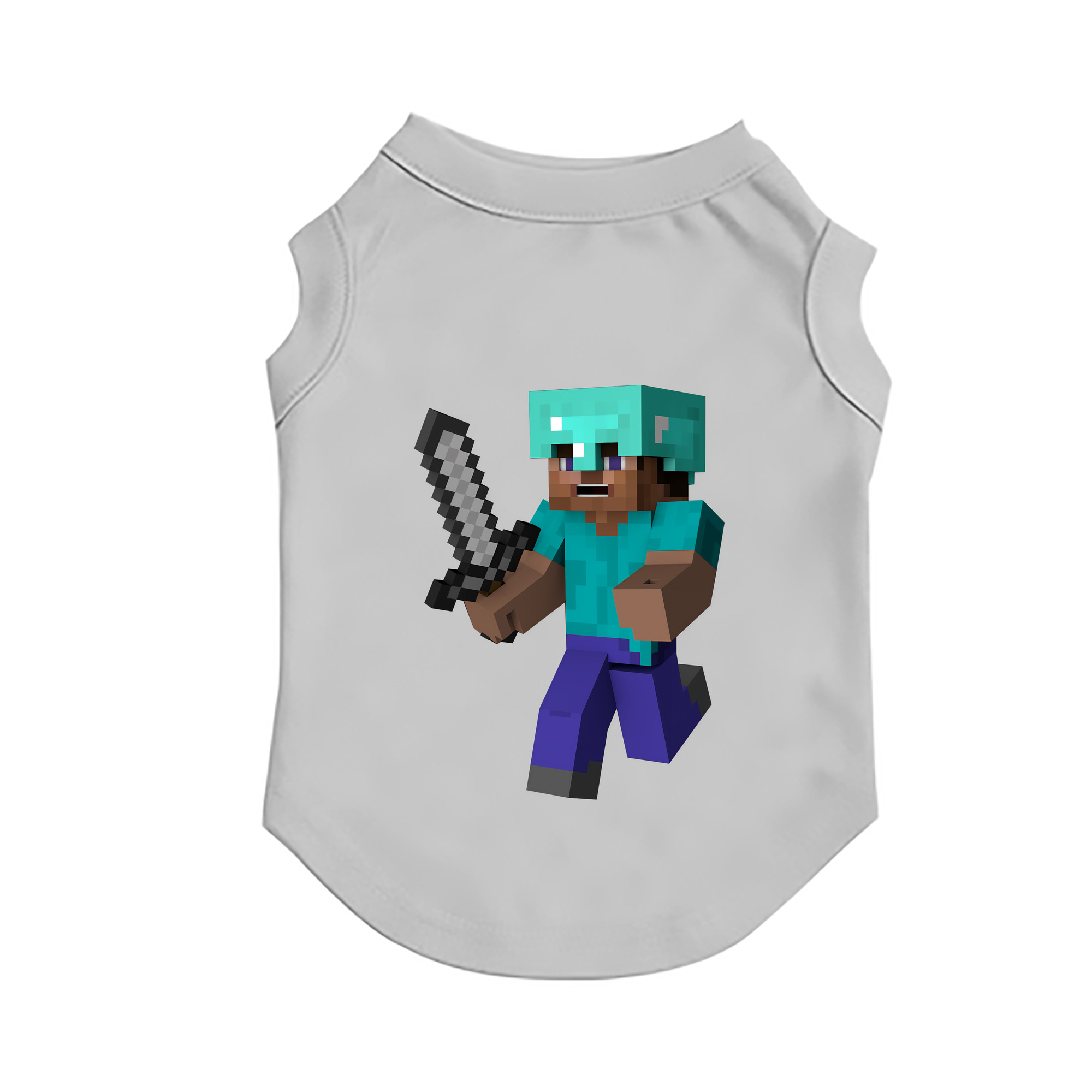 （画像用） マインクラフト ブロックの世界 Minecraft MC Block world ペット用ベスト
