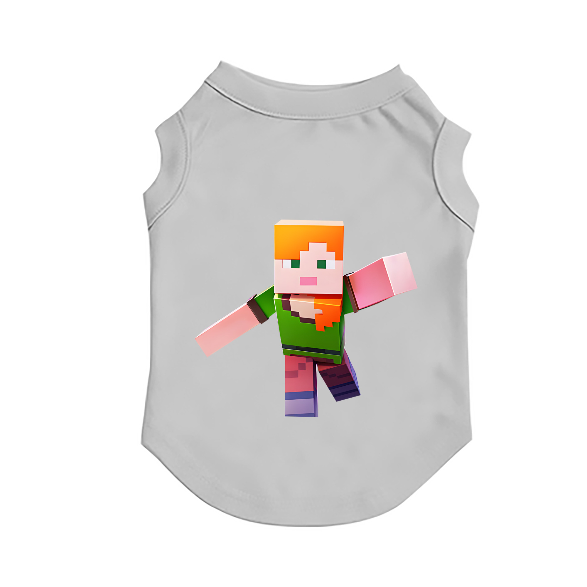 （画像用） マインクラフト ブロックの世界 Minecraft MC Block world ペット用ベスト