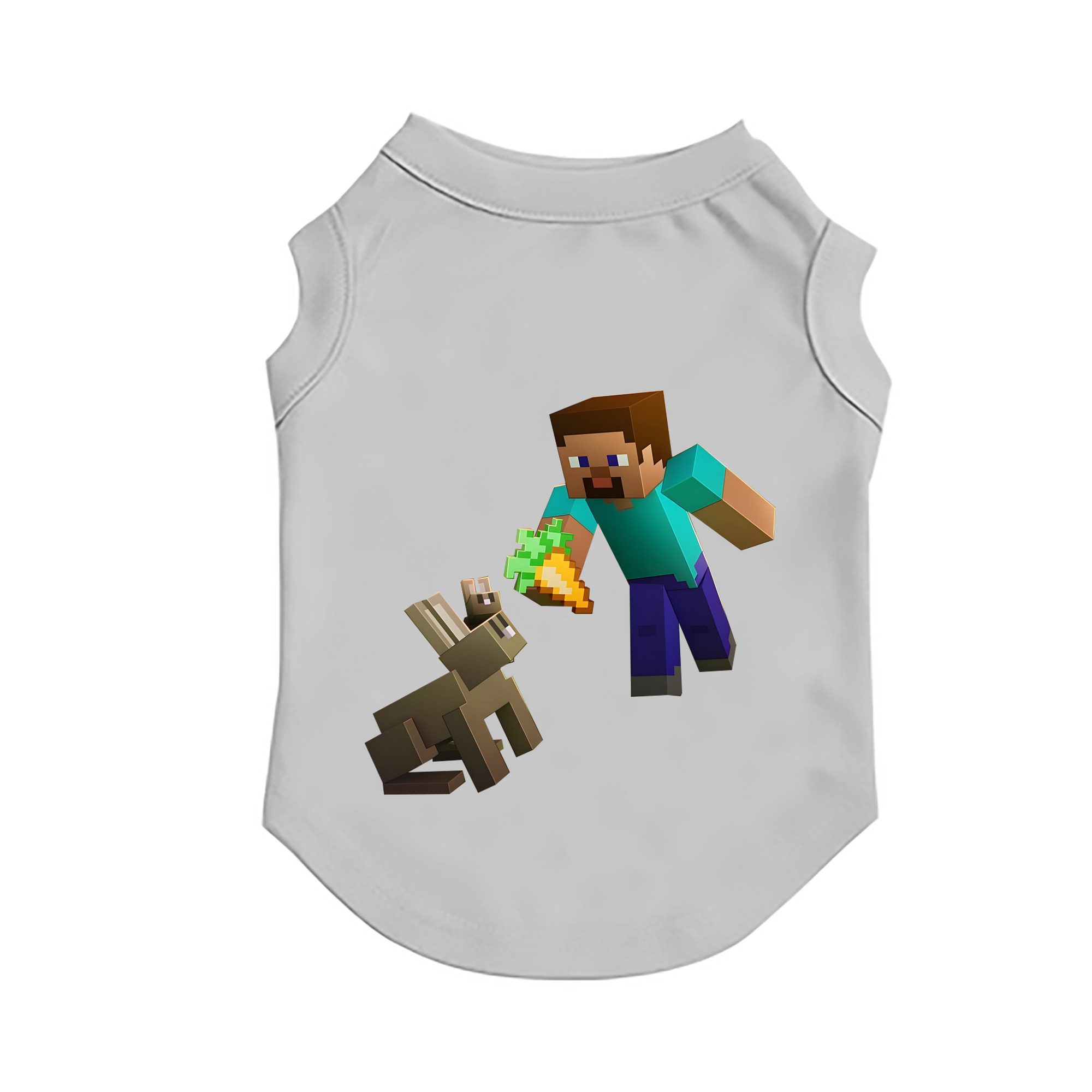 （画像用） マインクラフト ブロックの世界 Minecraft MC Block world ペット用ベスト
