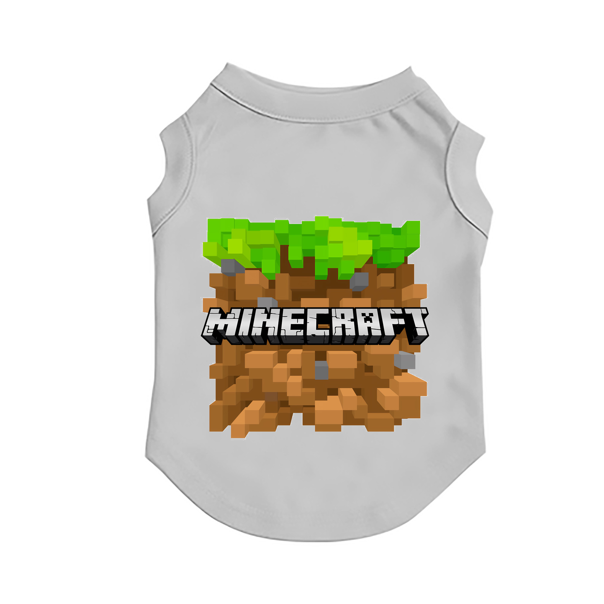 （画像用） マインクラフト ブロックの世界 Minecraft MC Block world ペット用ベスト