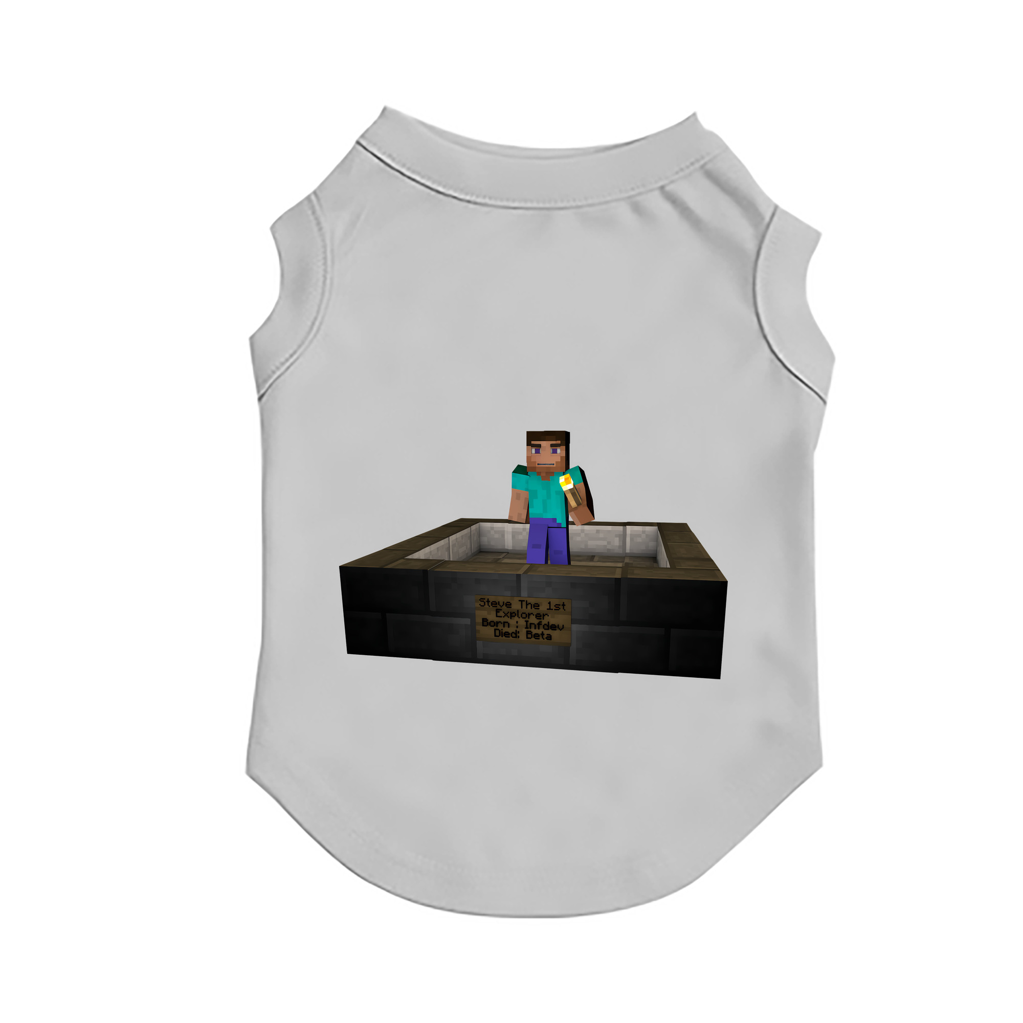 （画像用） マインクラフト ブロックの世界 Minecraft MC Block world ペット用ベスト