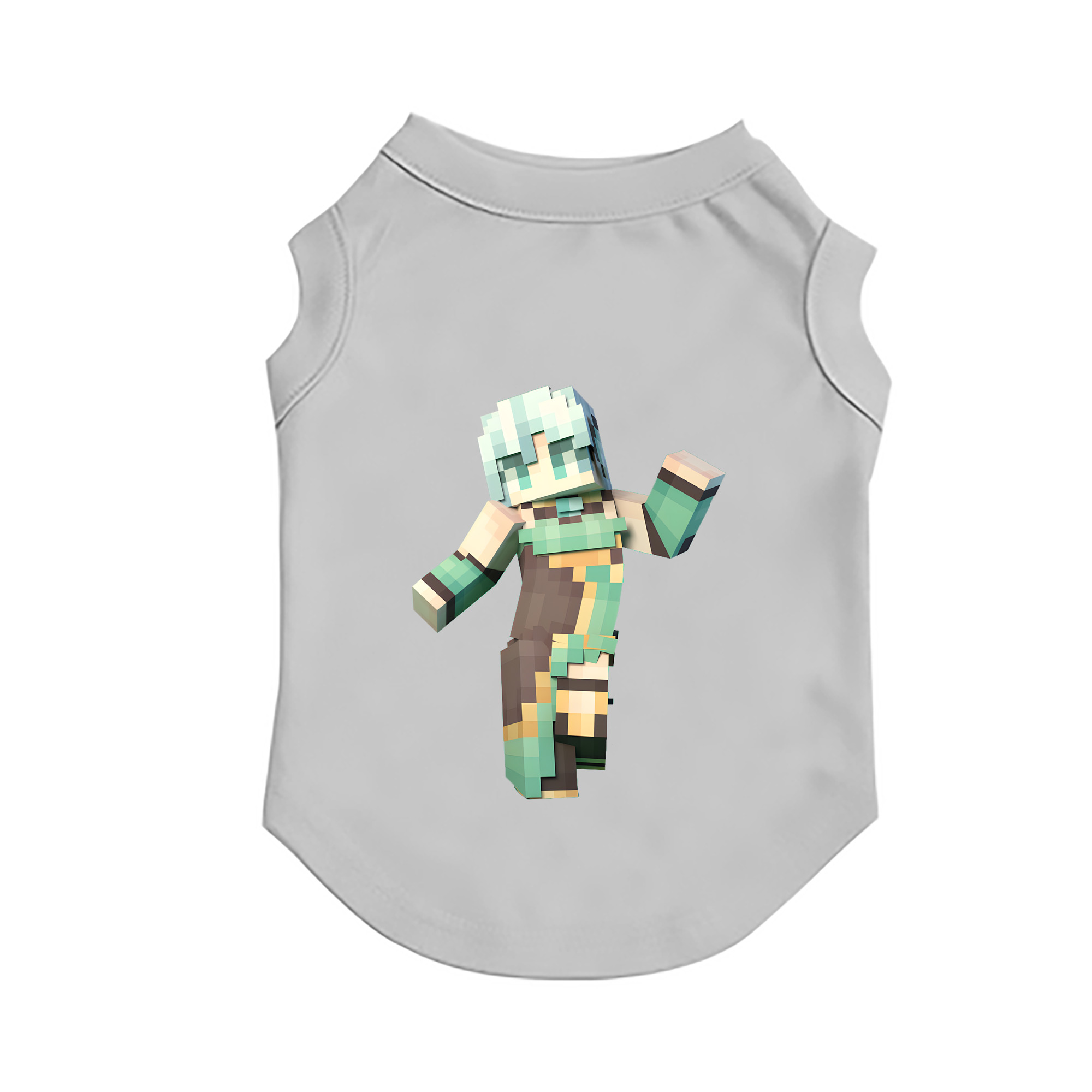 （画像用） マインクラフト ブロックの世界 Minecraft MC Block world ペット用ベスト