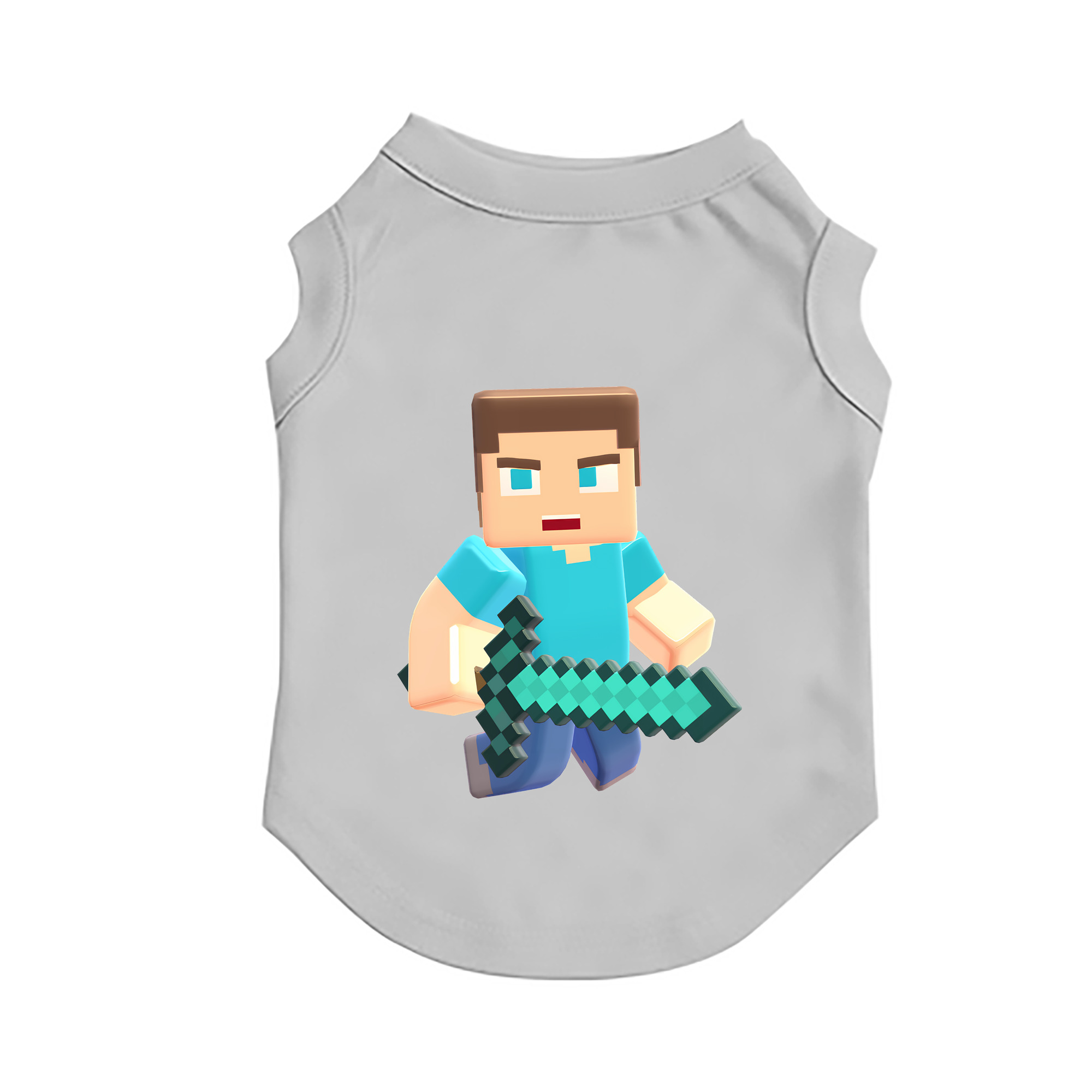 （画像用） マインクラフト ブロックの世界 Minecraft MC Block world ペット用ベスト