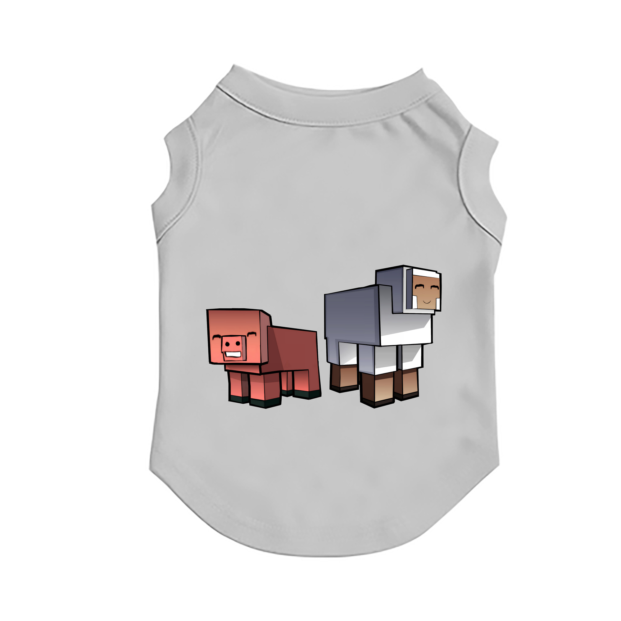 （画像用） マインクラフト ブロックの世界 Minecraft MC Block world ペット用ベスト