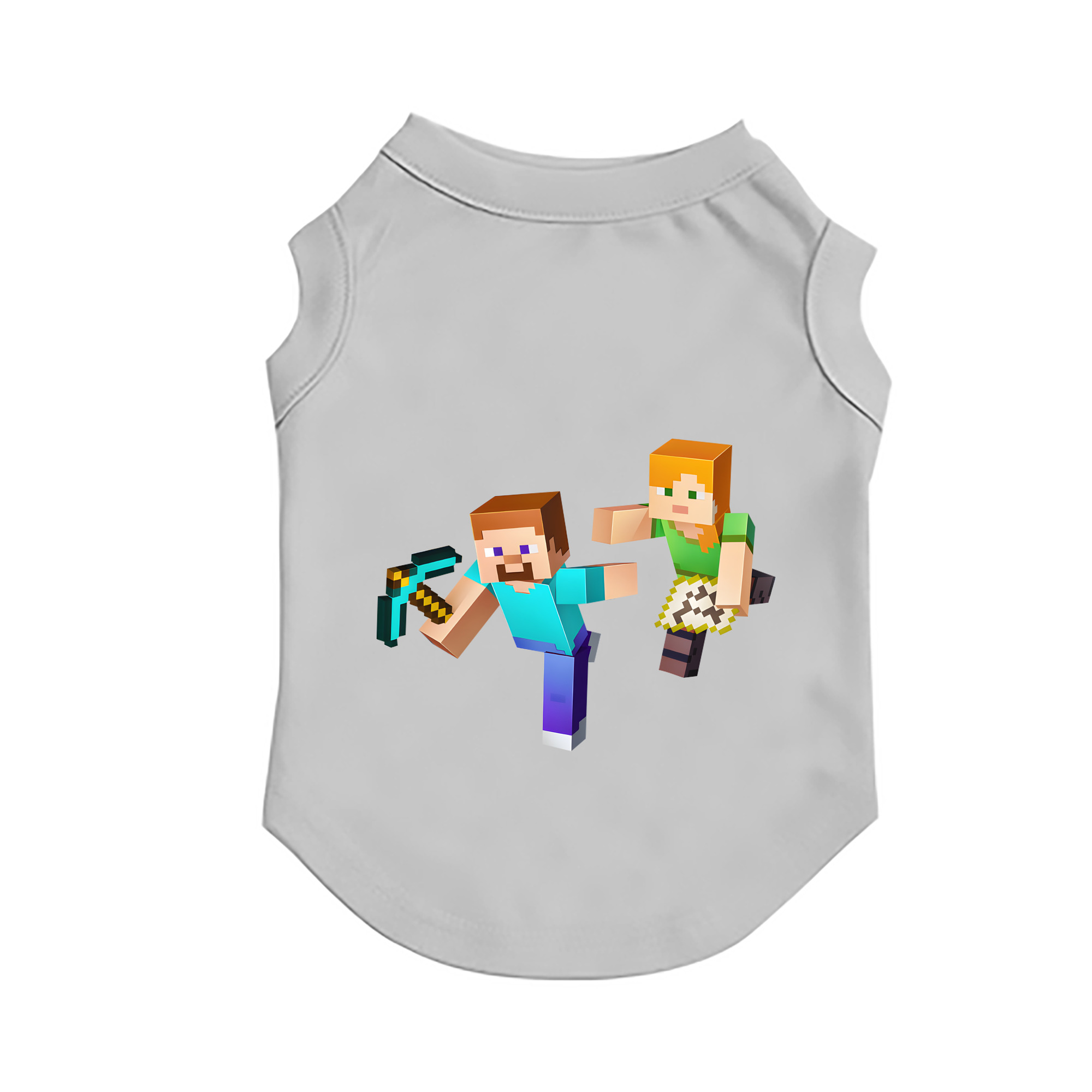 （画像用） マインクラフト ブロックの世界 Minecraft MC Block world ペット用ベスト