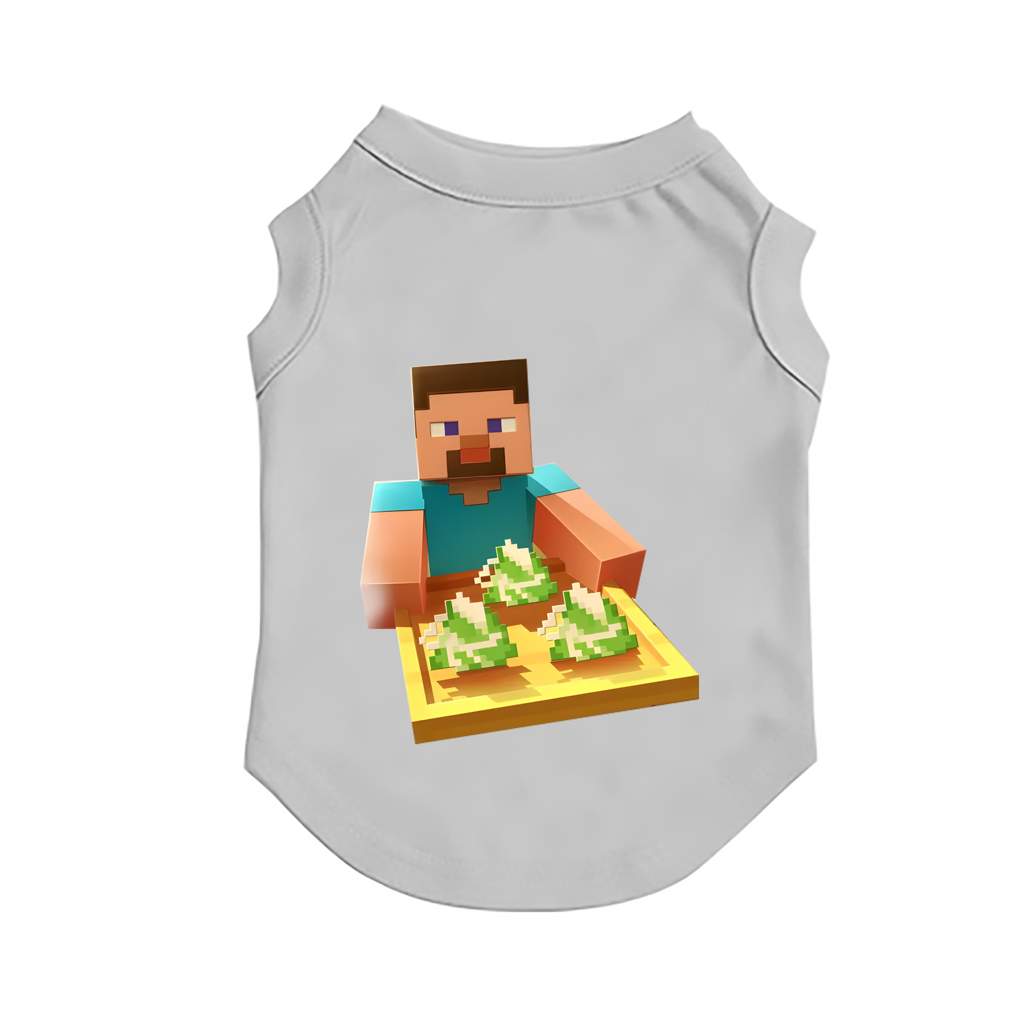 （画像用） マインクラフト ブロックの世界 Minecraft MC Block world ペット用ベスト