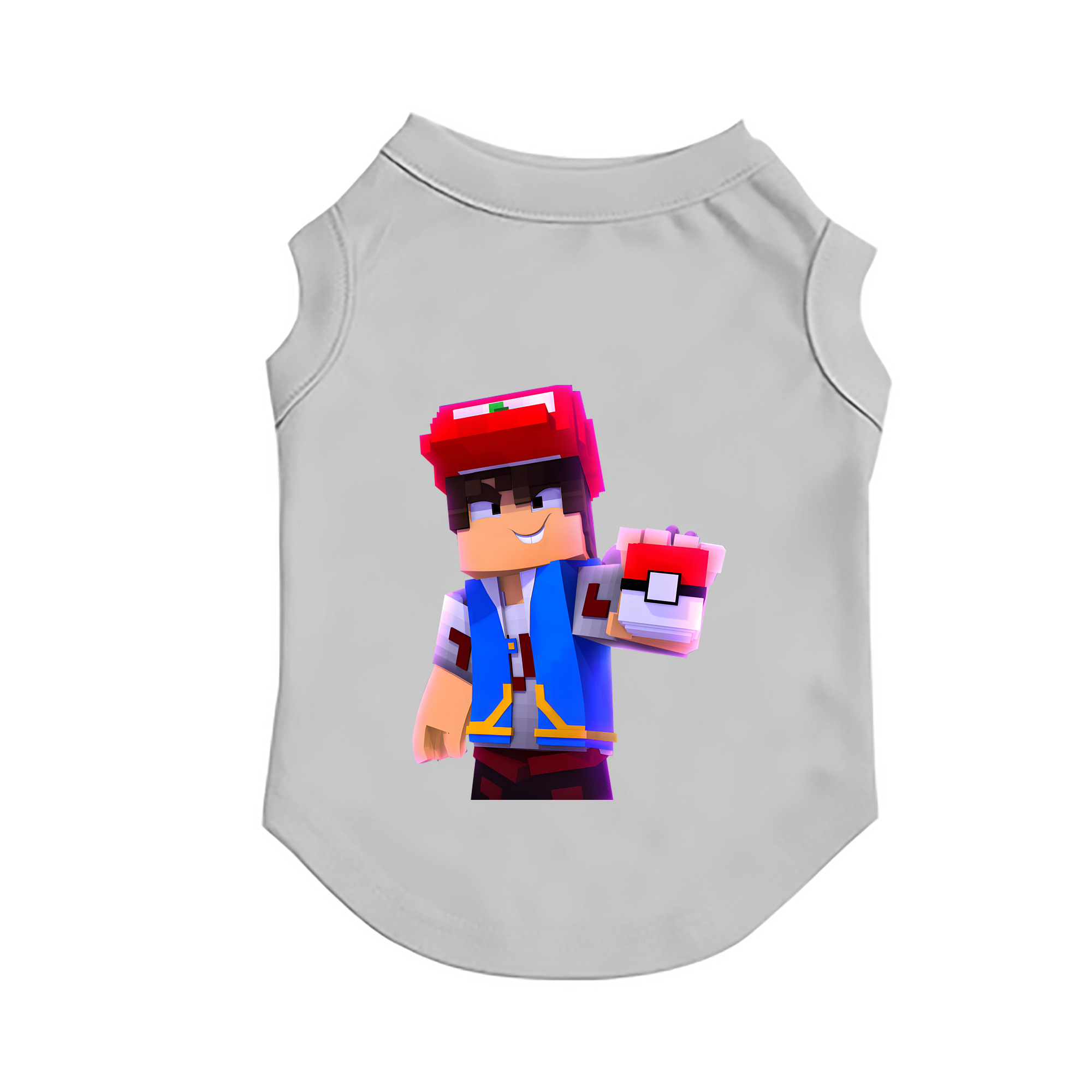 （画像用） マインクラフト ブロックの世界 Minecraft MC Block world ペット用ベスト