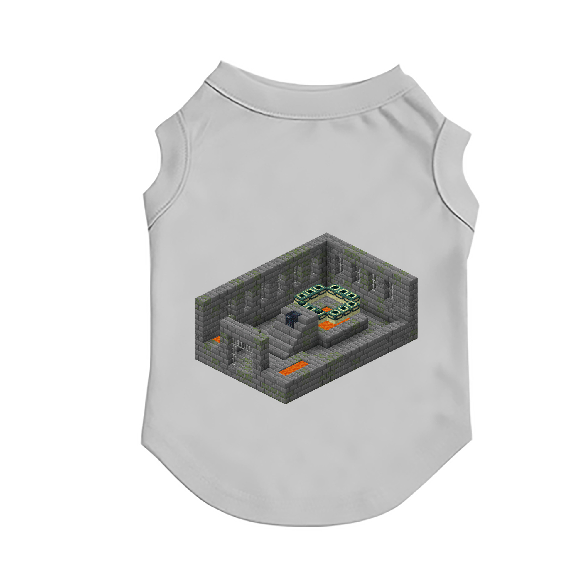 （画像用） マインクラフト ブロックの世界 Minecraft MC Block world ペット用ベスト