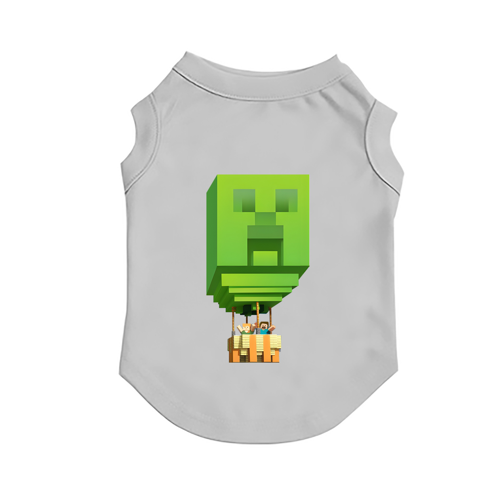 （画像用） マインクラフト ブロックの世界 Minecraft MC Block world ペット用ベスト