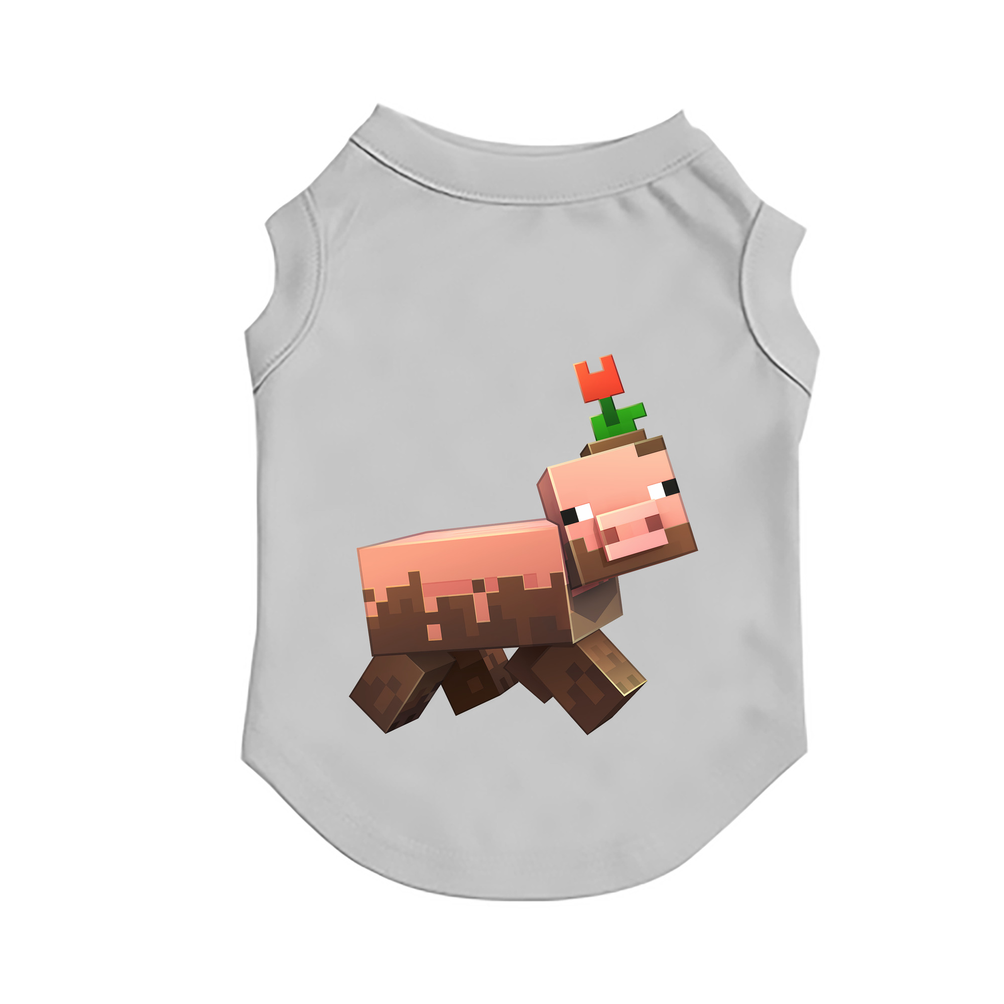 （画像用） マインクラフト ブロックの世界 Minecraft MC Block world ペット用ベスト