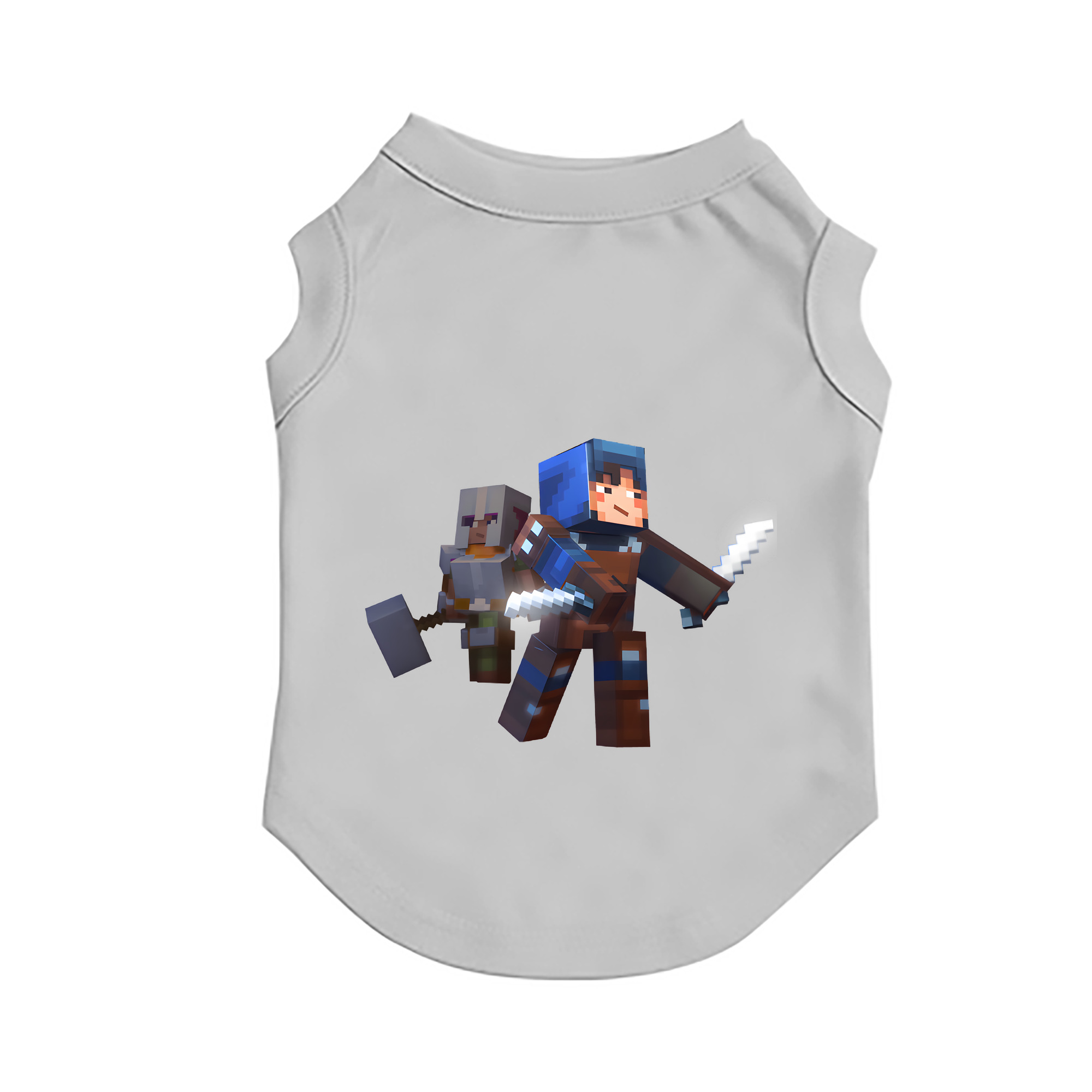 （画像用） マインクラフト ブロックの世界 Minecraft MC Block world ペット用ベスト