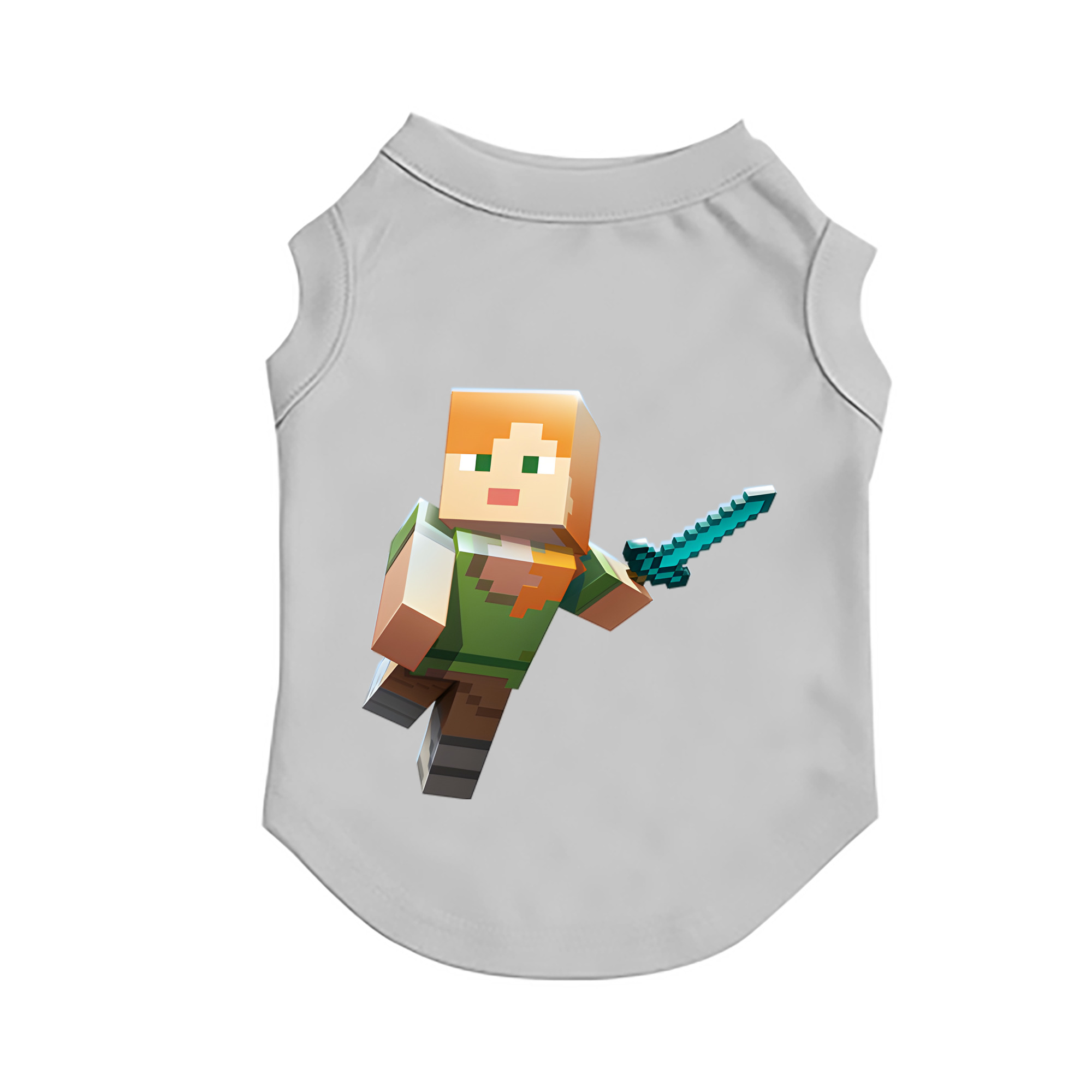 （画像用） マインクラフト ブロックの世界 Minecraft MC Block world ペット用ベスト