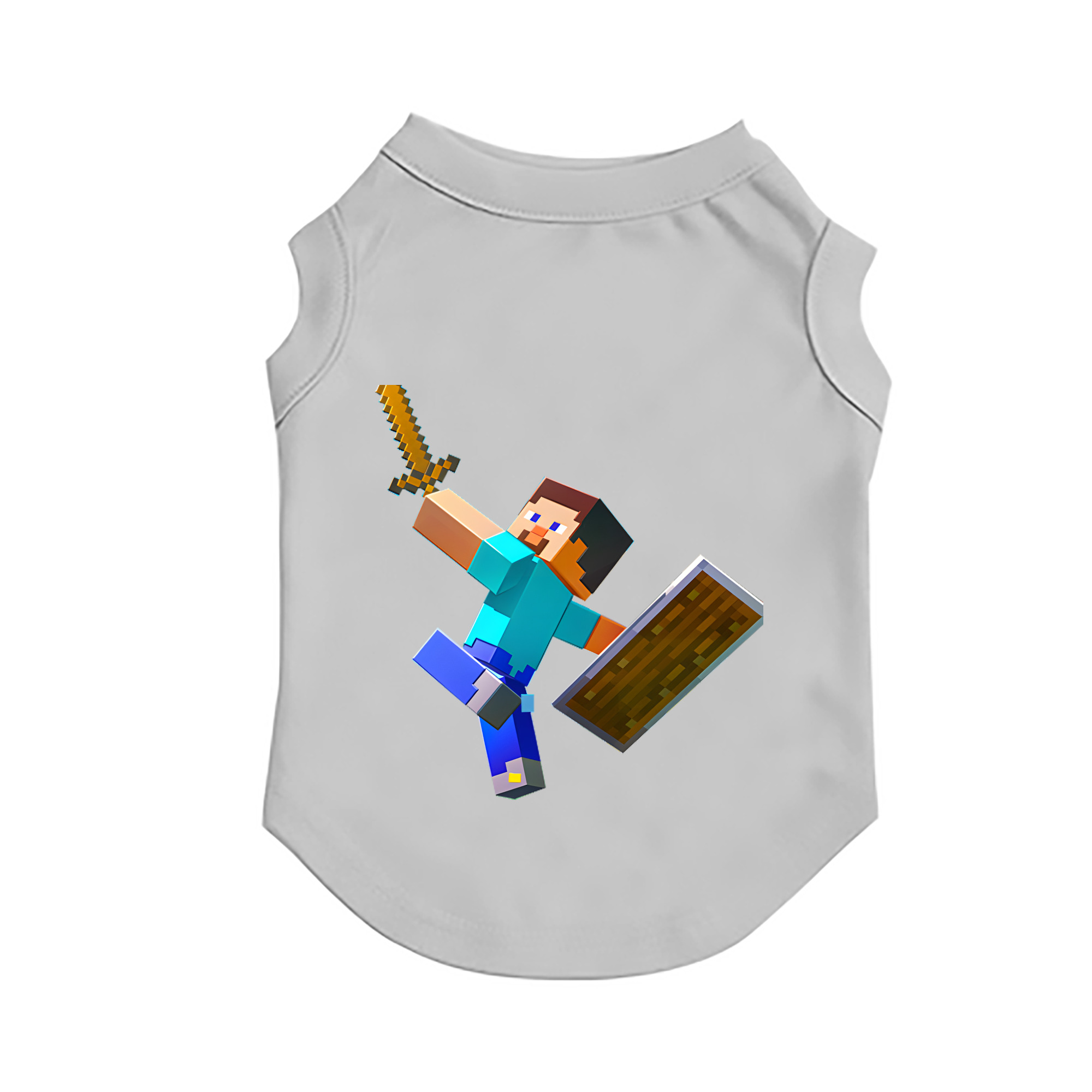 （画像用） マインクラフト ブロックの世界 Minecraft MC Block world ペット用ベスト