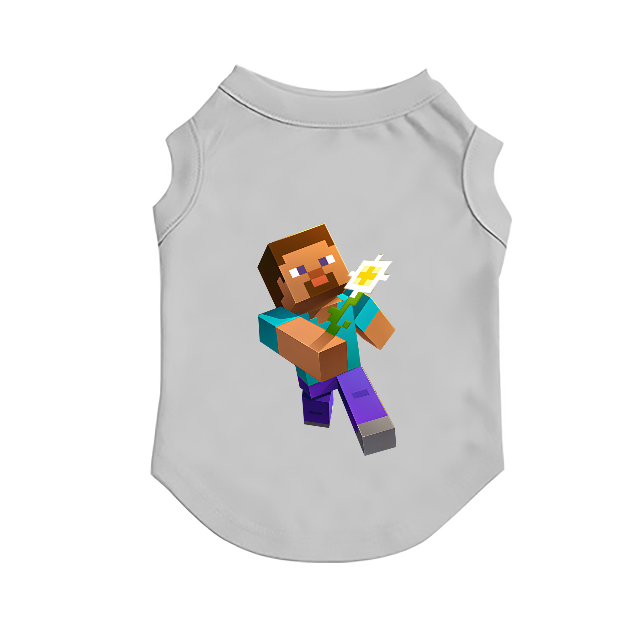 （画像用） マインクラフト ブロックの世界 Minecraft MC Block world ペット用ベスト