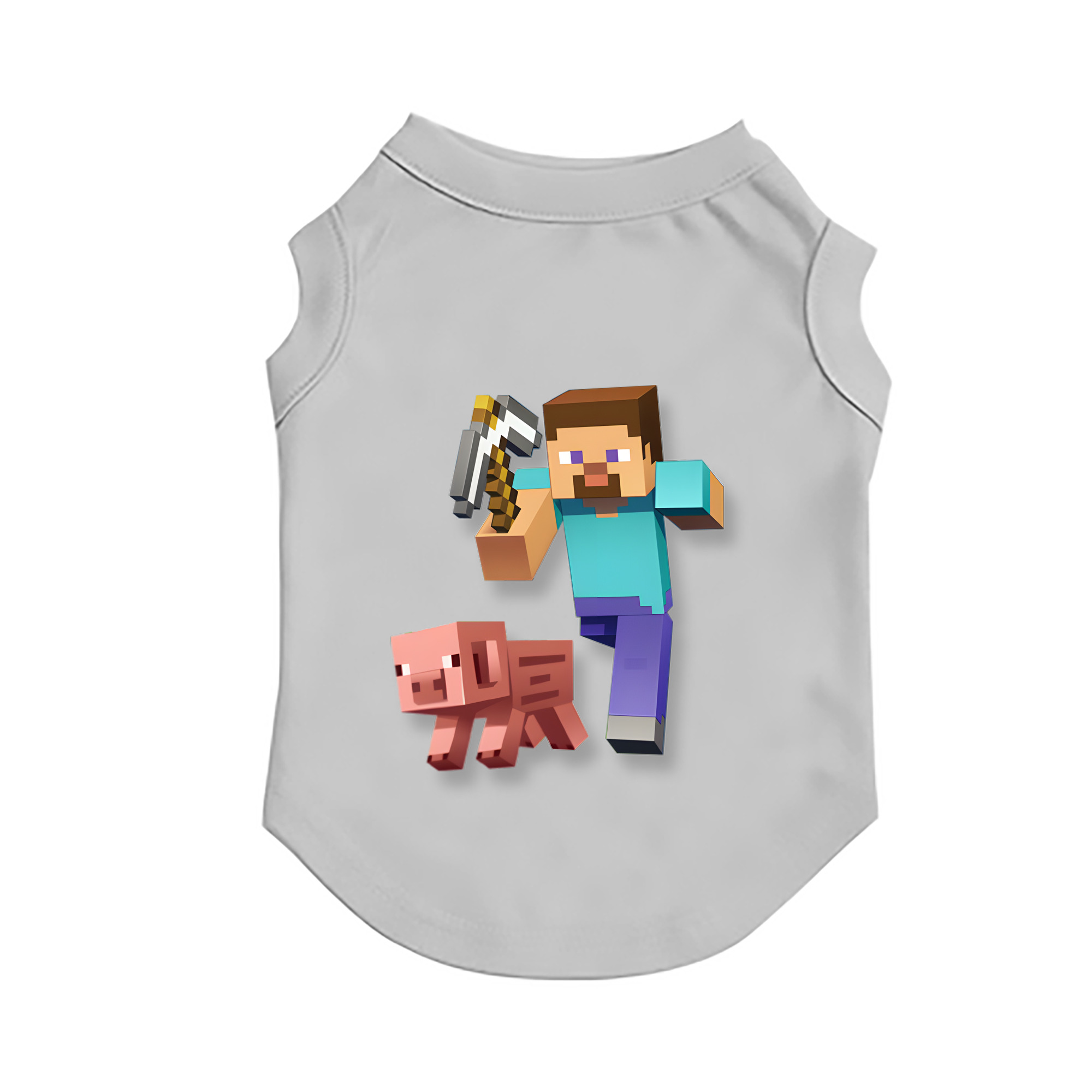 （画像用） マインクラフト ブロックの世界 Minecraft MC Block world ペット用ベスト