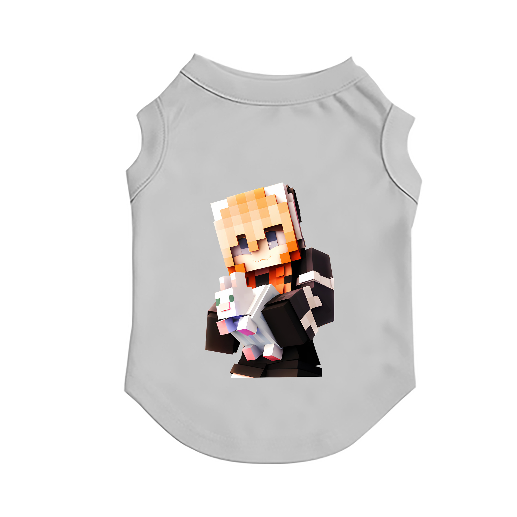 （画像用） マインクラフト ブロックの世界 Minecraft MC Block world ペット用ベスト
