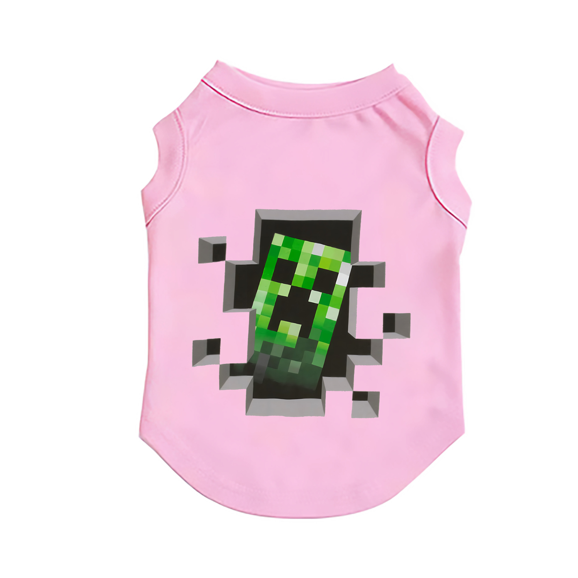 （画像用） マインクラフト ブロックの世界 Minecraft MC Block world ペット用ベスト