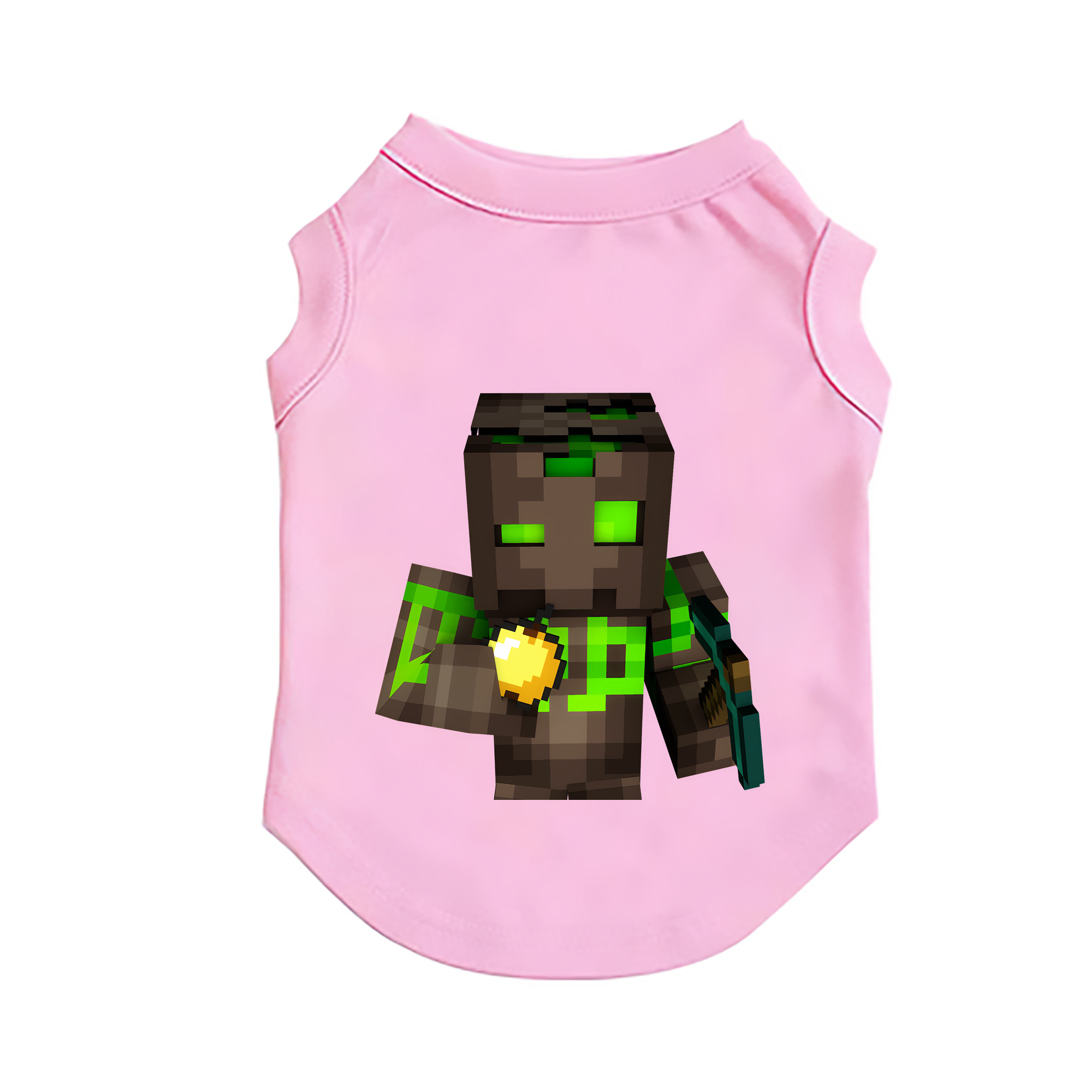 （画像用） マインクラフト ブロックの世界 Minecraft MC Block world ペット用ベスト