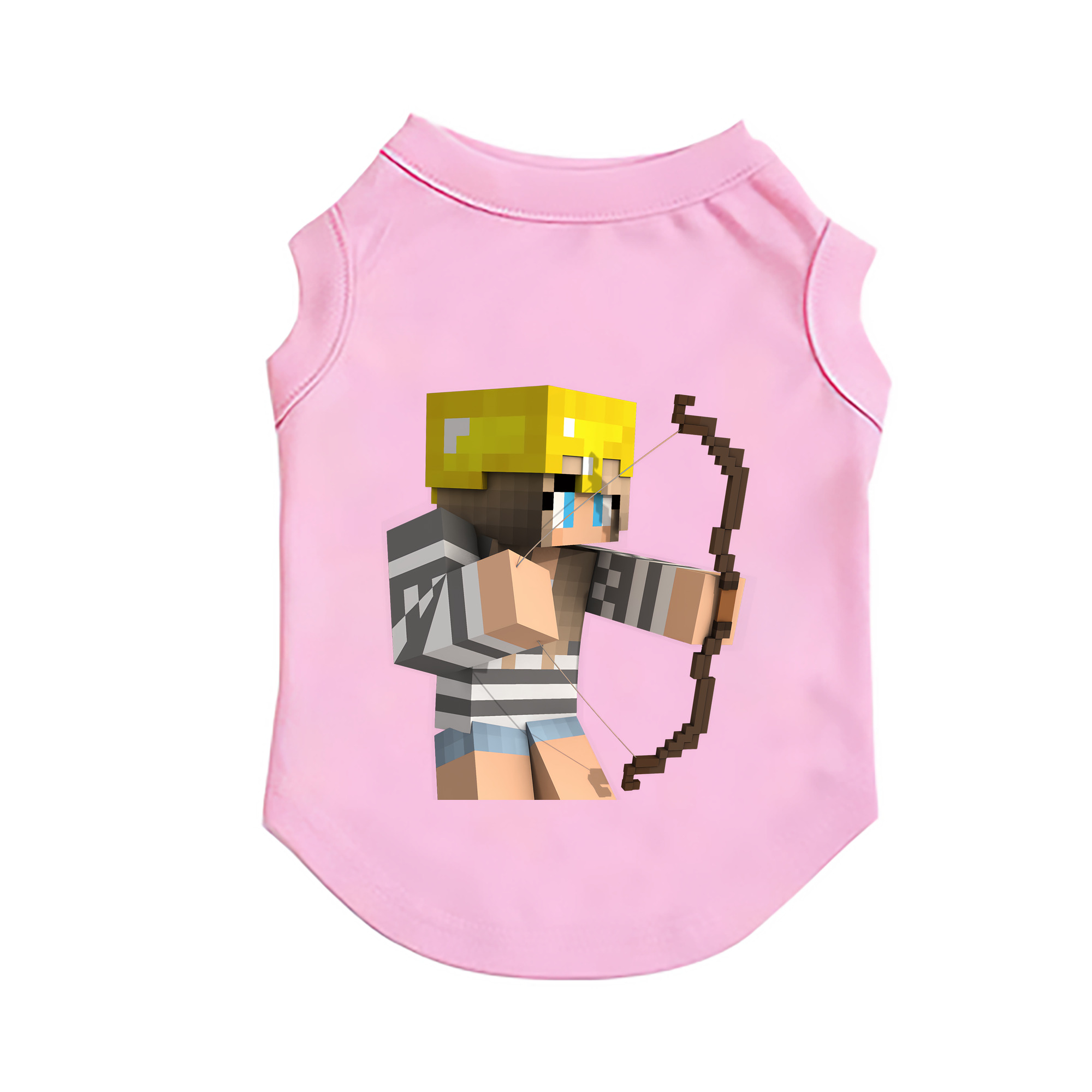 （画像用） マインクラフト ブロックの世界 Minecraft MC Block world ペット用ベスト