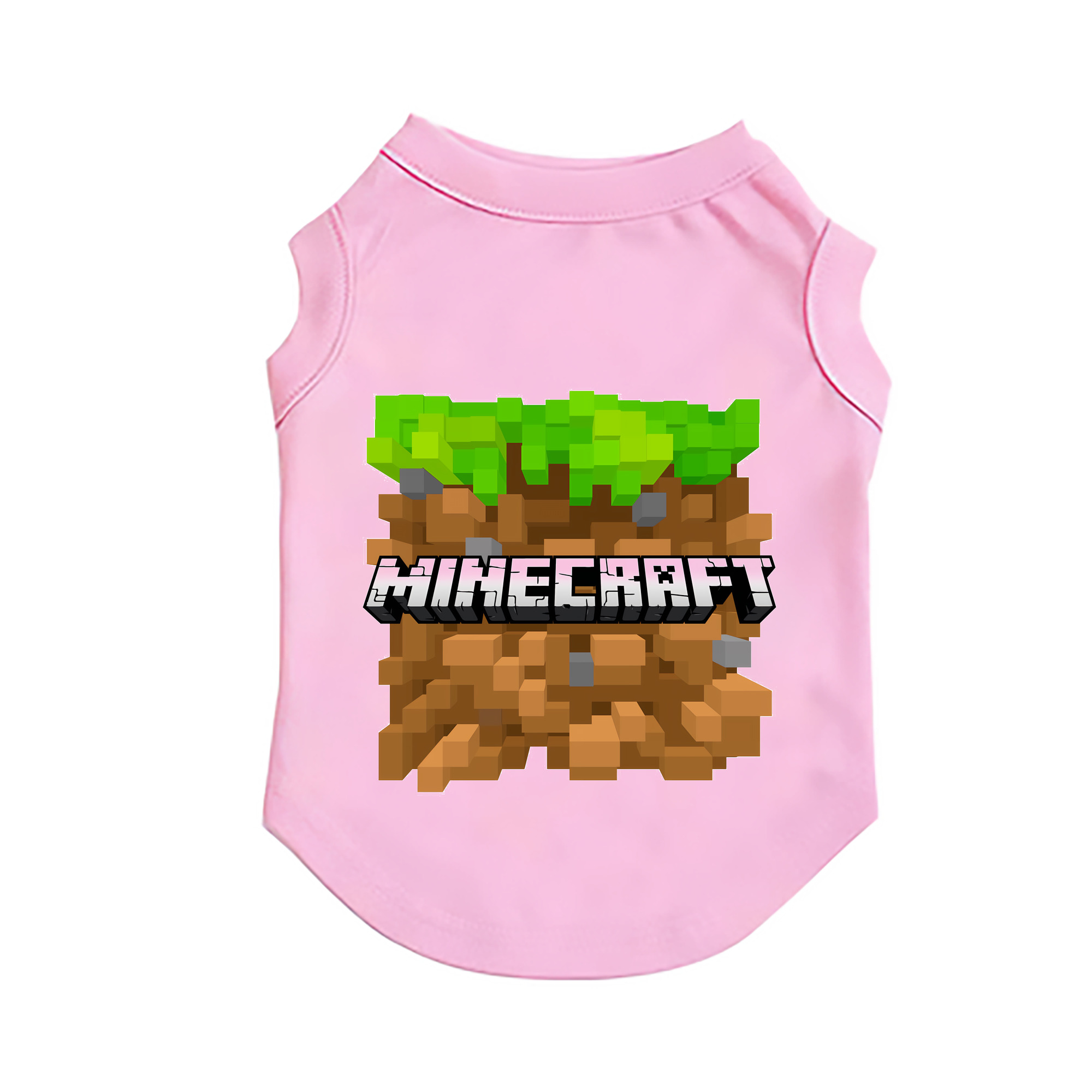 （画像用） マインクラフト ブロックの世界 Minecraft MC Block world ペット用ベスト
