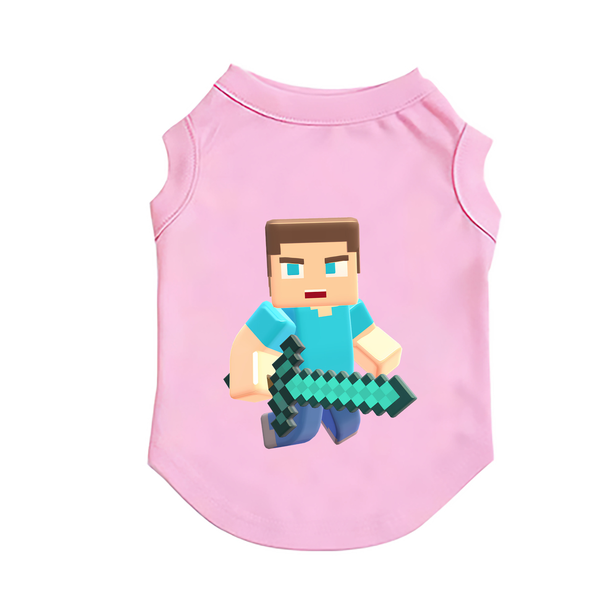 （画像用） マインクラフト ブロックの世界 Minecraft MC Block world ペット用ベスト