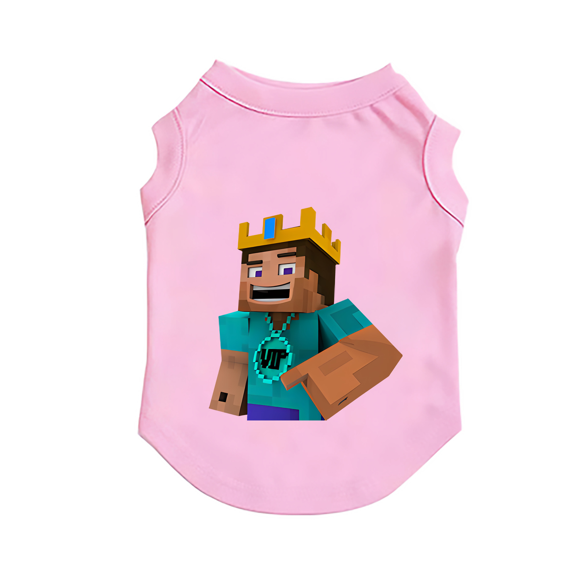 （画像用） マインクラフト ブロックの世界 Minecraft MC Block world ペット用ベスト