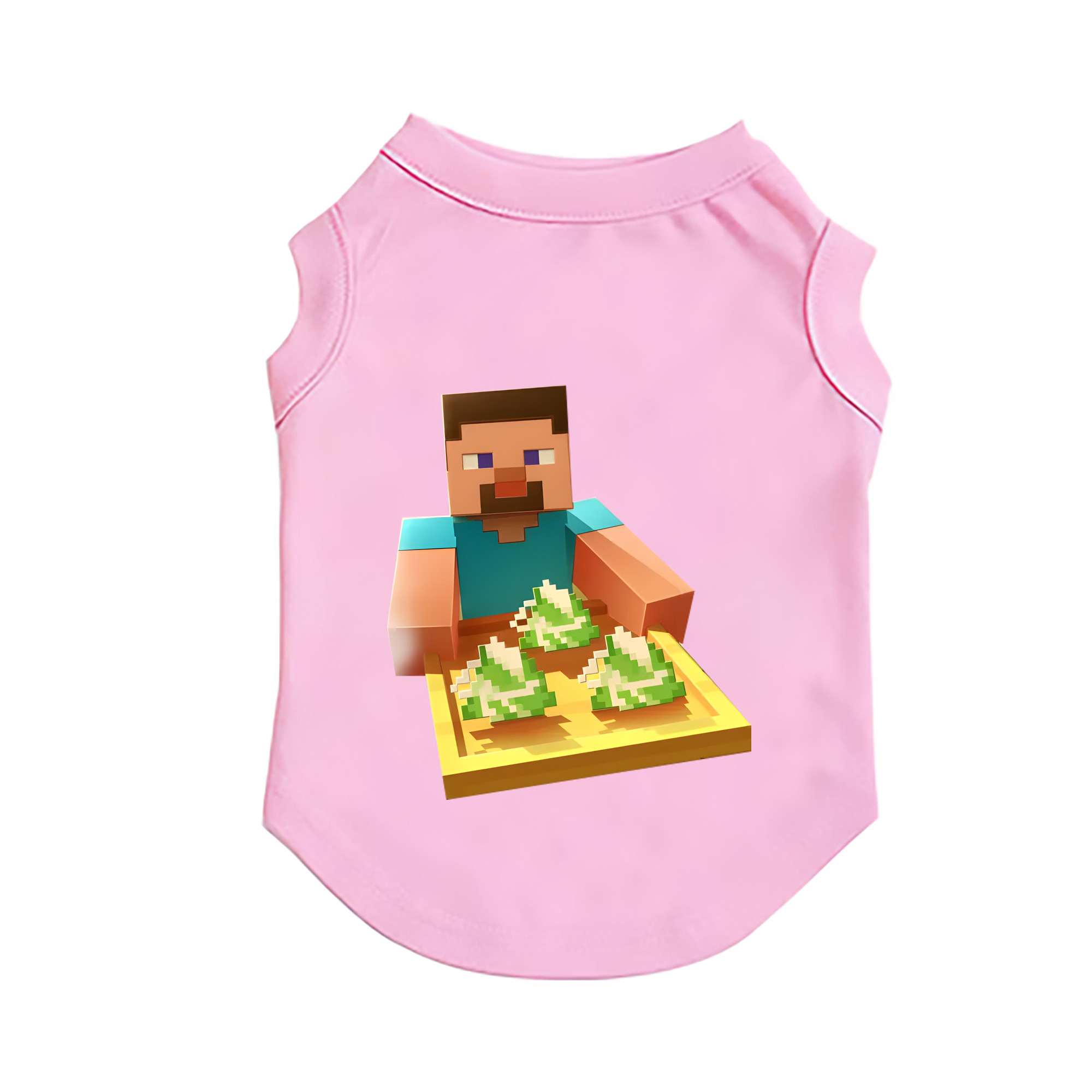 （画像用） マインクラフト ブロックの世界 Minecraft MC Block world ペット用ベスト