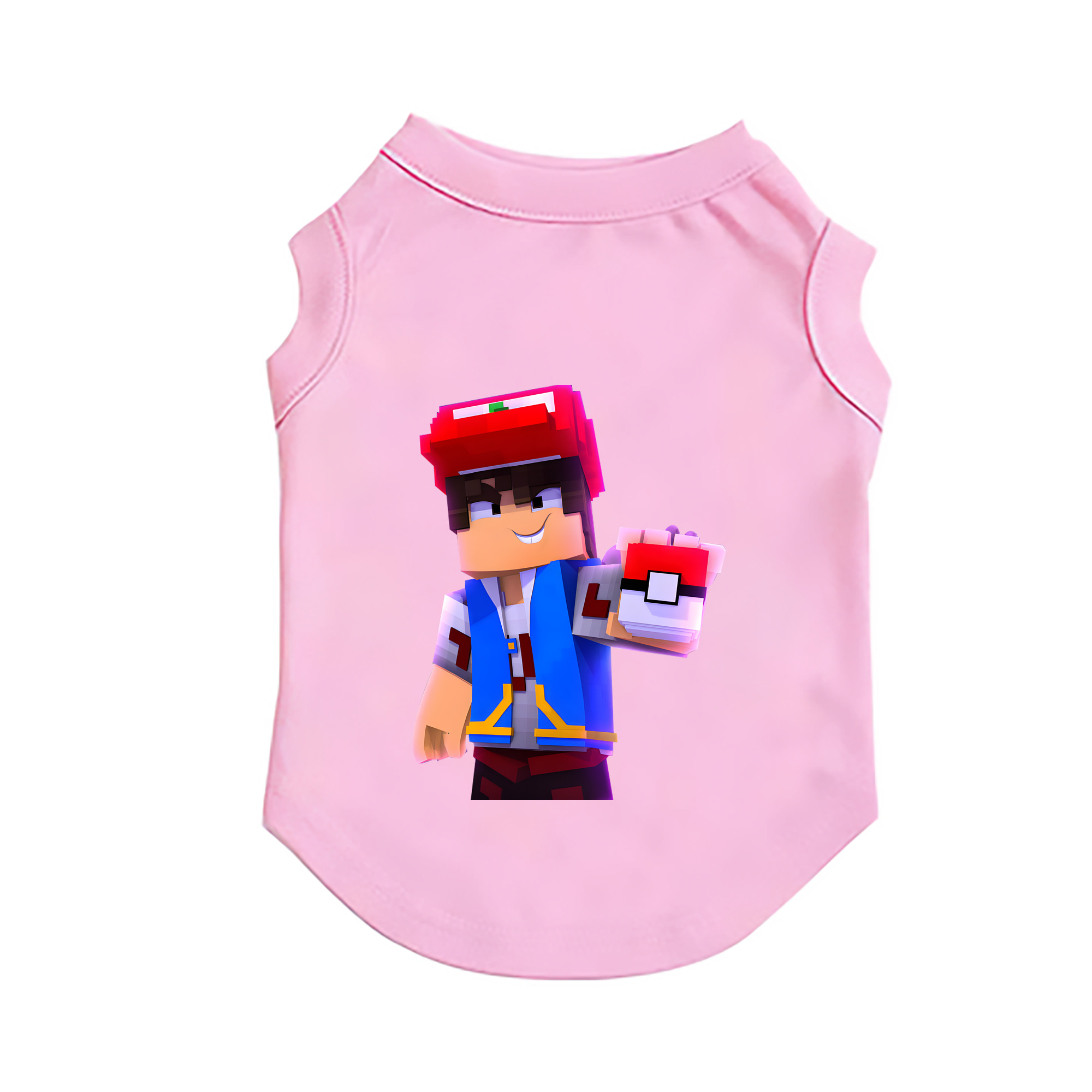 （画像用） マインクラフト ブロックの世界 Minecraft MC Block world ペット用ベスト