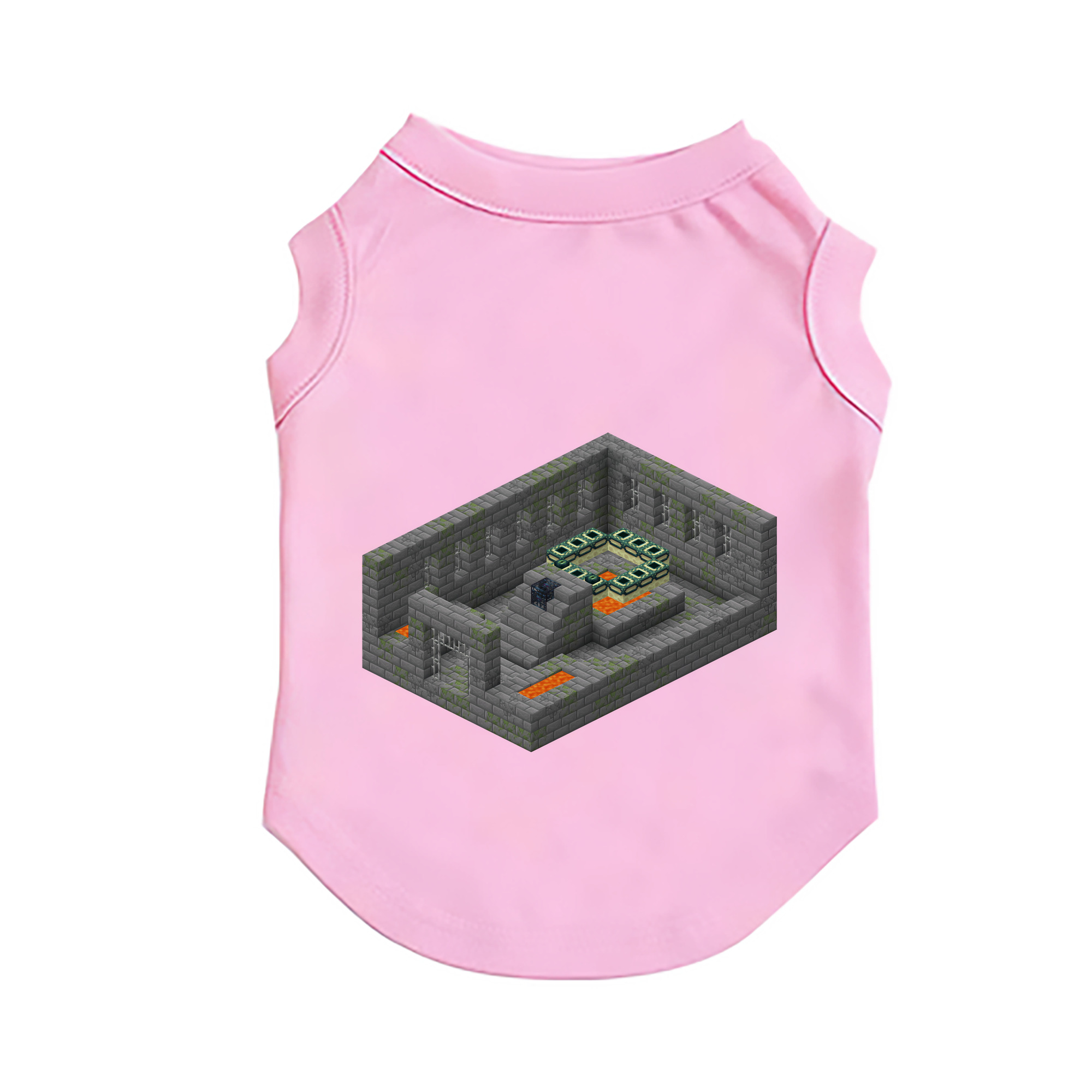 （画像用） マインクラフト ブロックの世界 Minecraft MC Block world ペット用ベスト