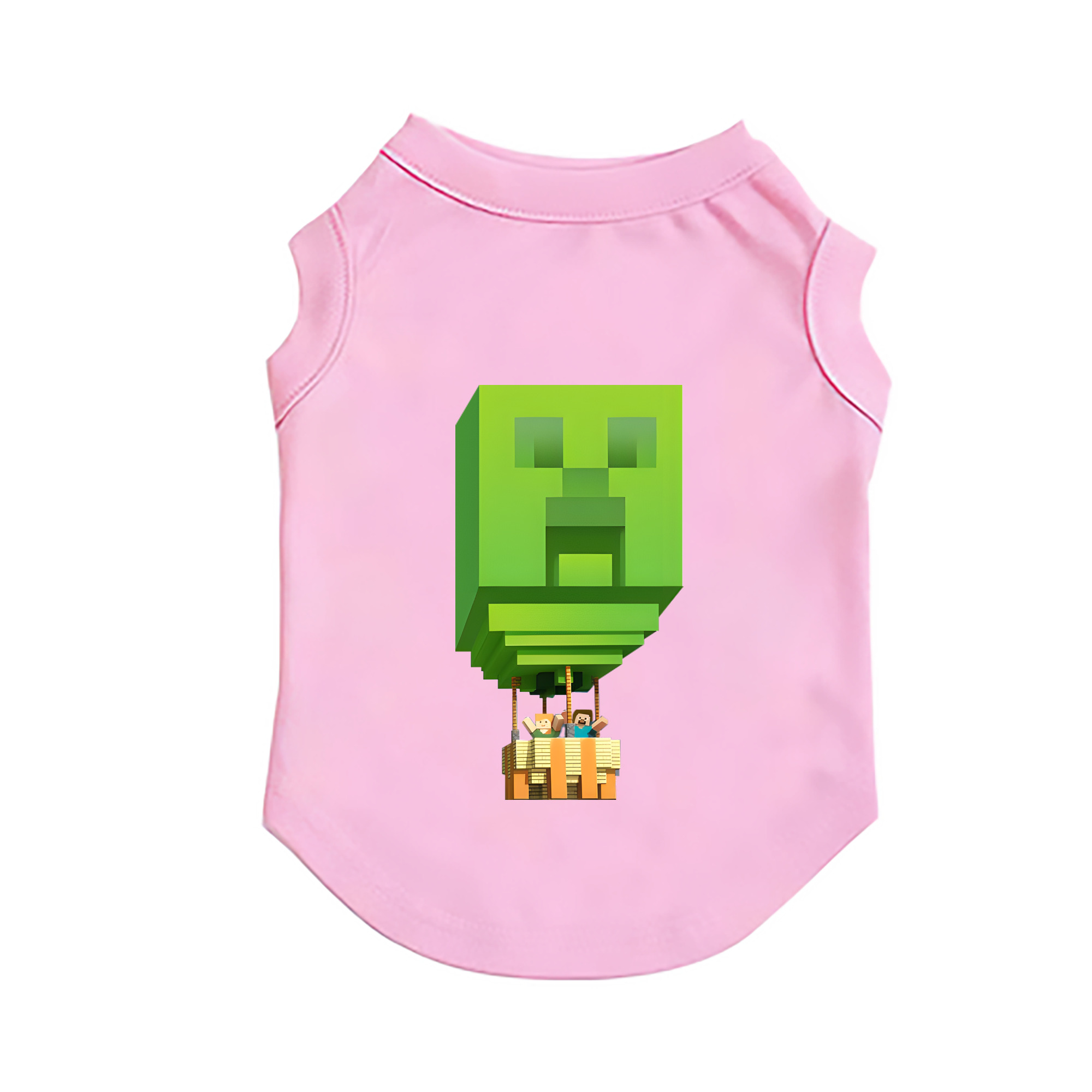（画像用） マインクラフト ブロックの世界 Minecraft MC Block world ペット用ベスト