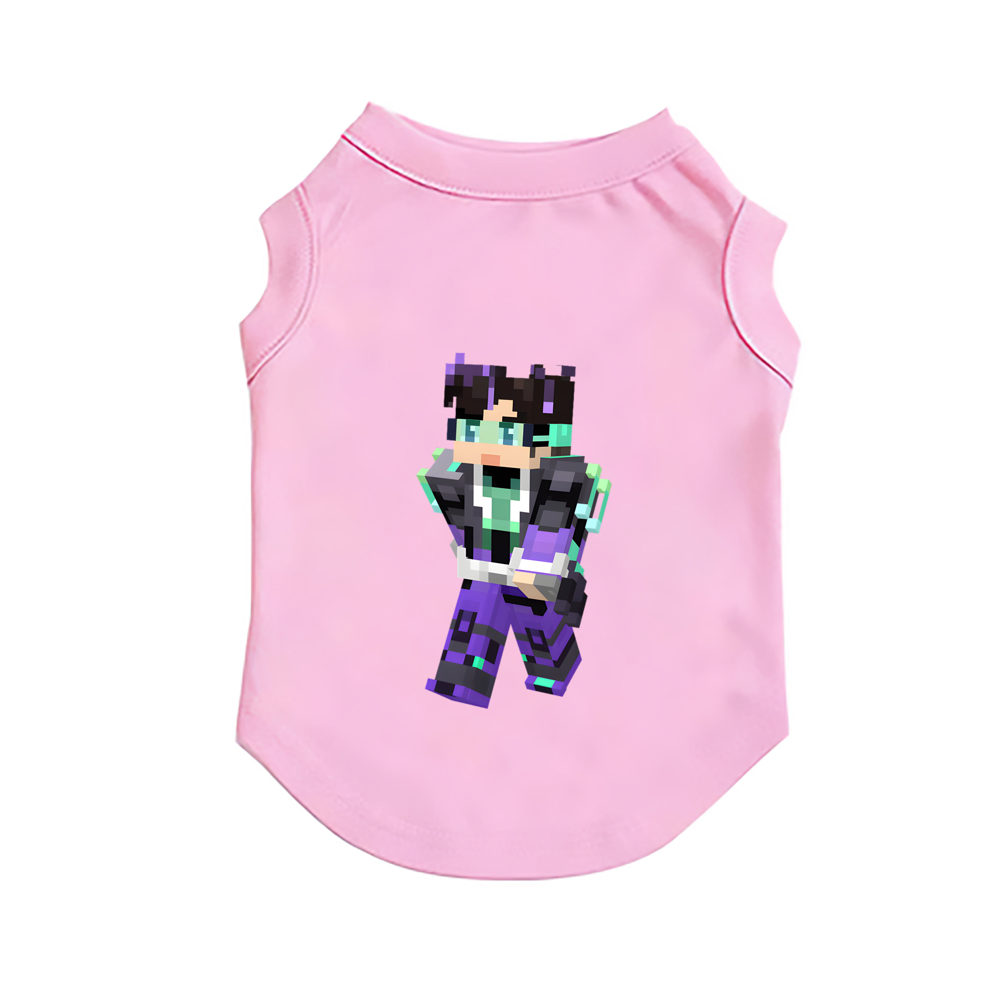 （画像用） マインクラフト ブロックの世界 Minecraft MC Block world ペット用ベスト