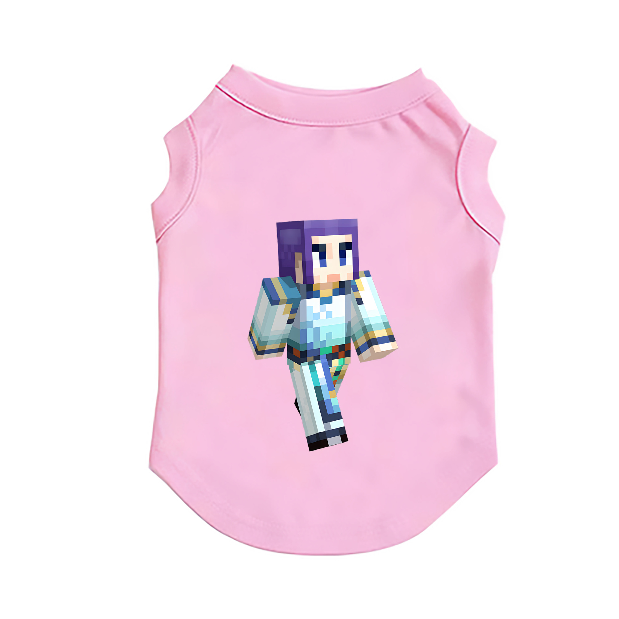 （画像用） マインクラフト ブロックの世界 Minecraft MC Block world ペット用ベスト