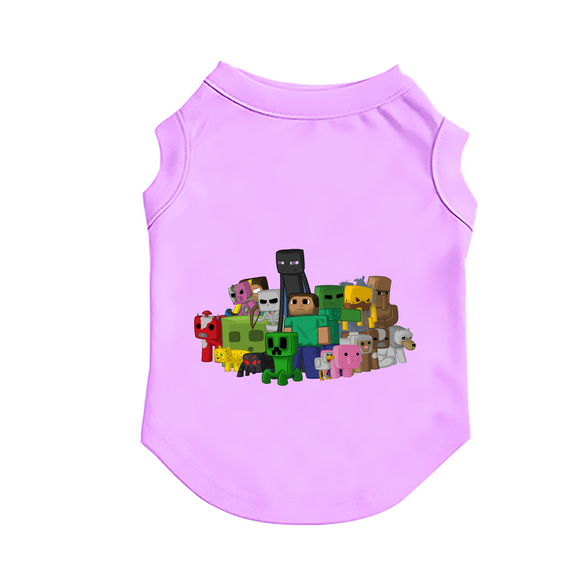 （画像用） マインクラフト ブロックの世界 Minecraft MC Block world ペット用ベスト