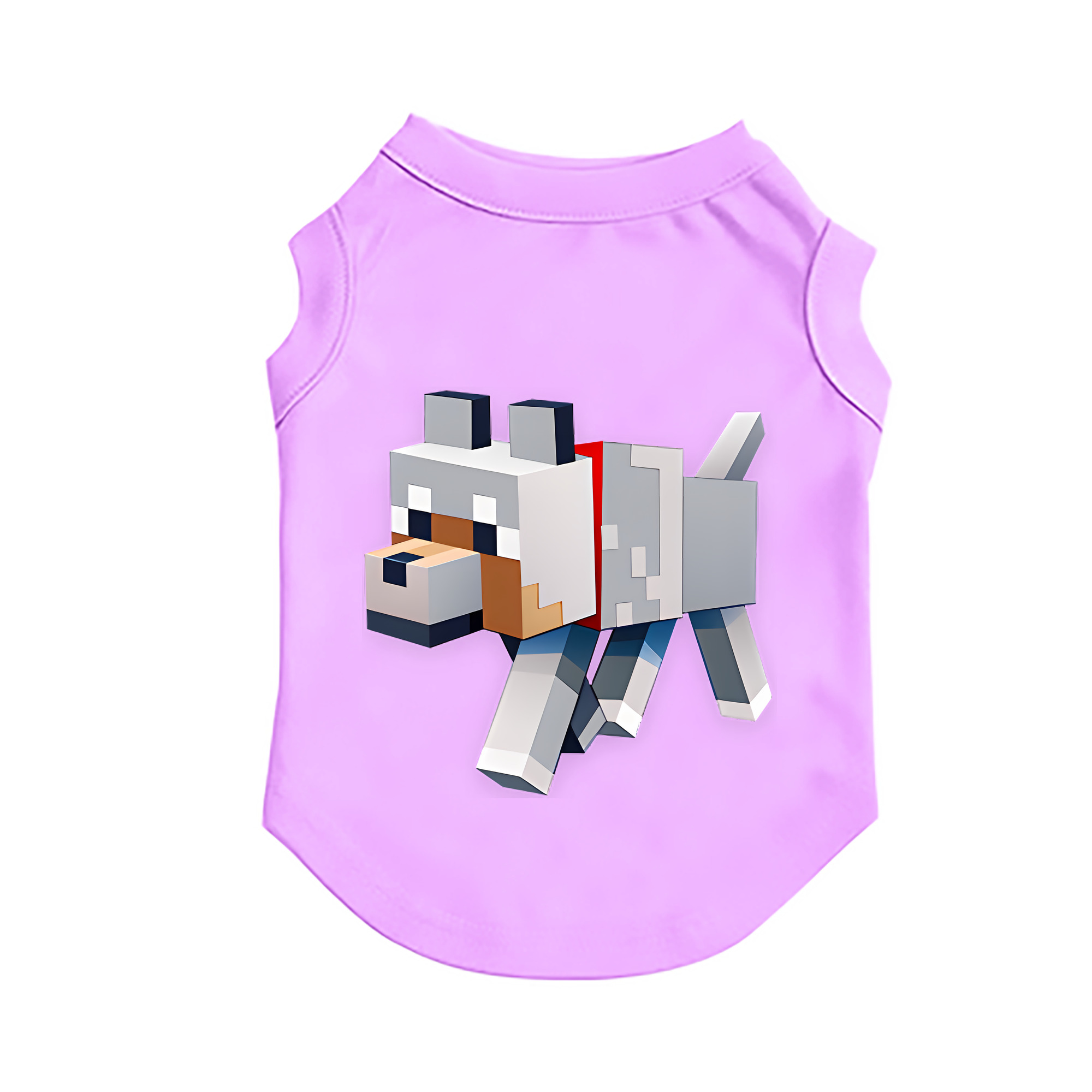 （画像用） マインクラフト ブロックの世界 Minecraft MC Block world ペット用ベスト