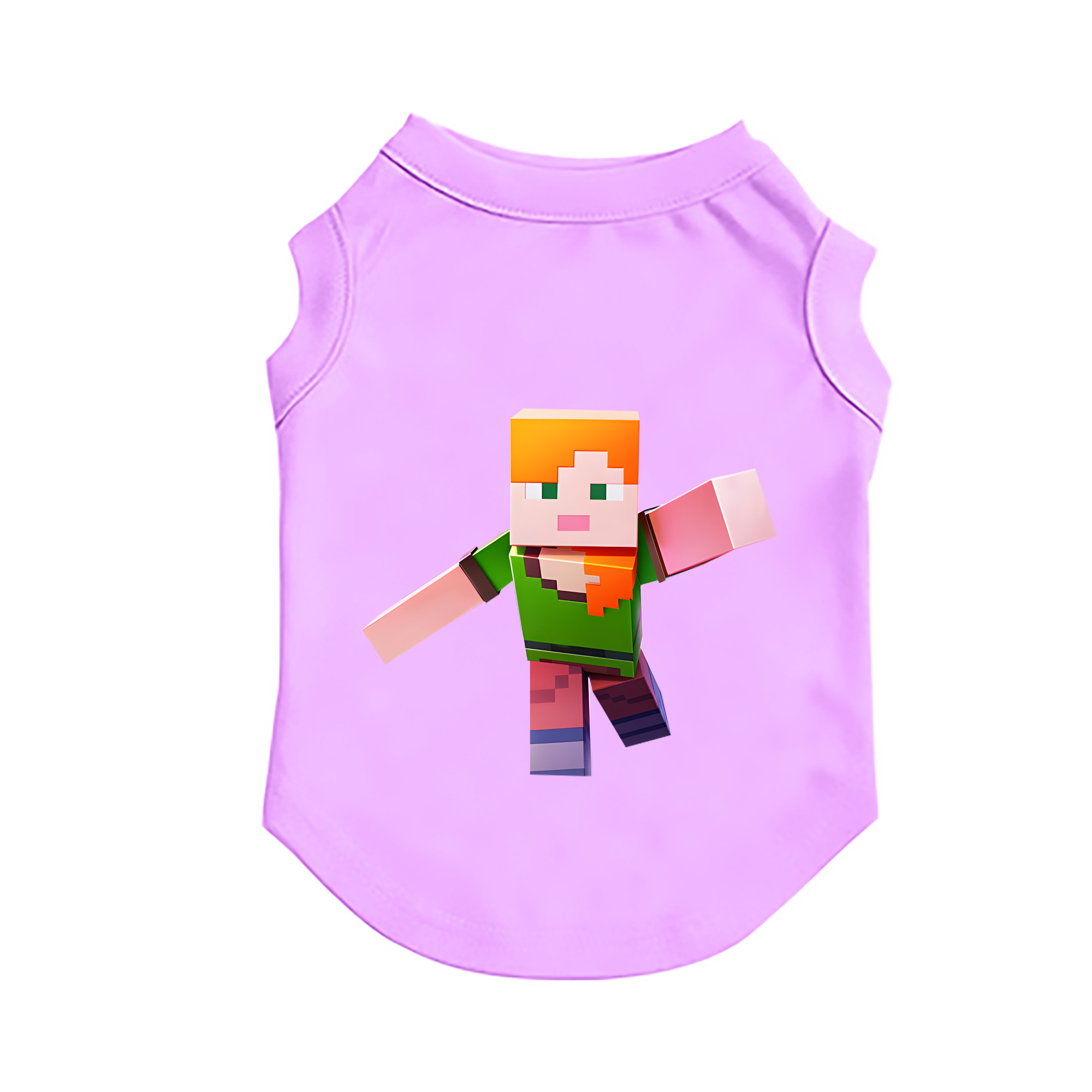 （画像用） マインクラフト ブロックの世界 Minecraft MC Block world ペット用ベスト