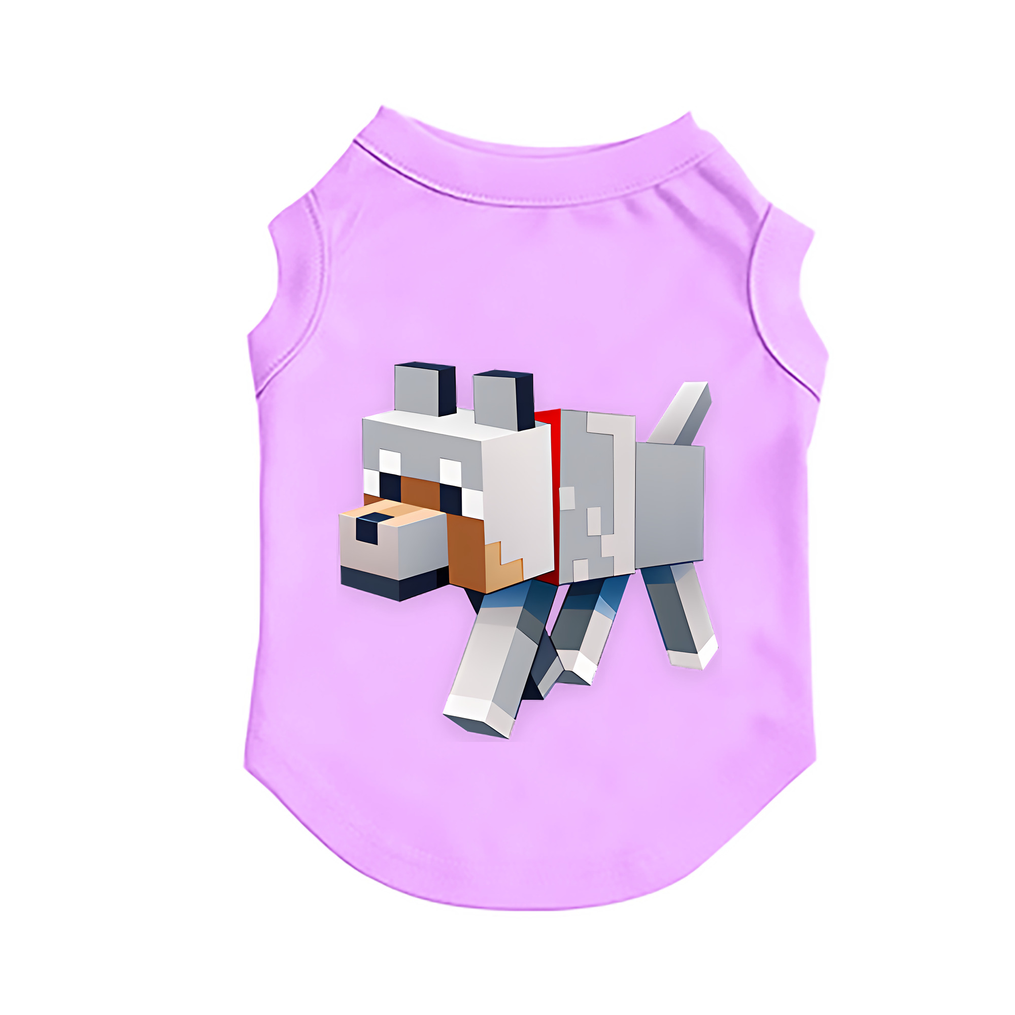 （画像用） マインクラフト ブロックの世界 Minecraft MC Block world ペット用ベスト