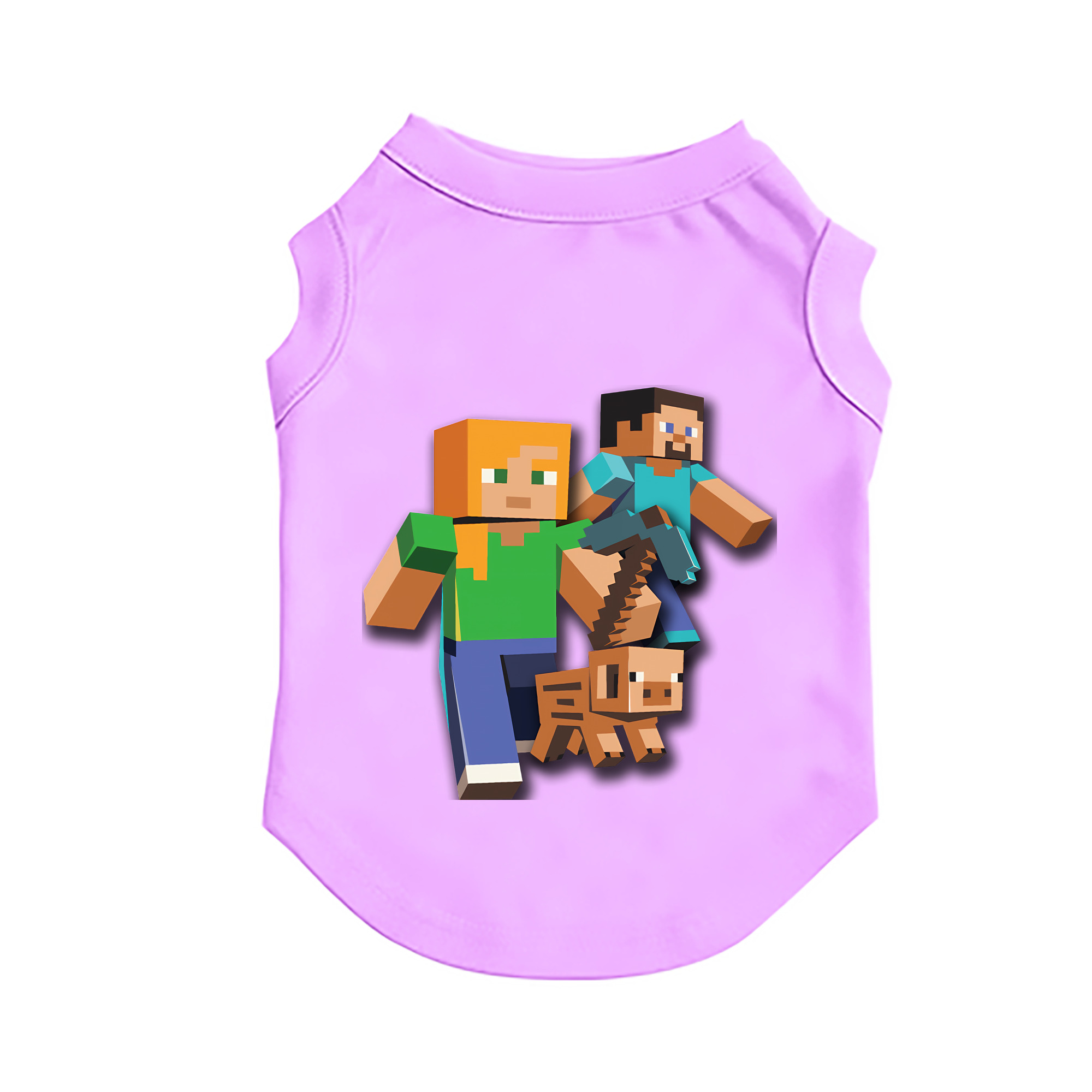 （画像用） マインクラフト ブロックの世界 Minecraft MC Block world ペット用ベスト