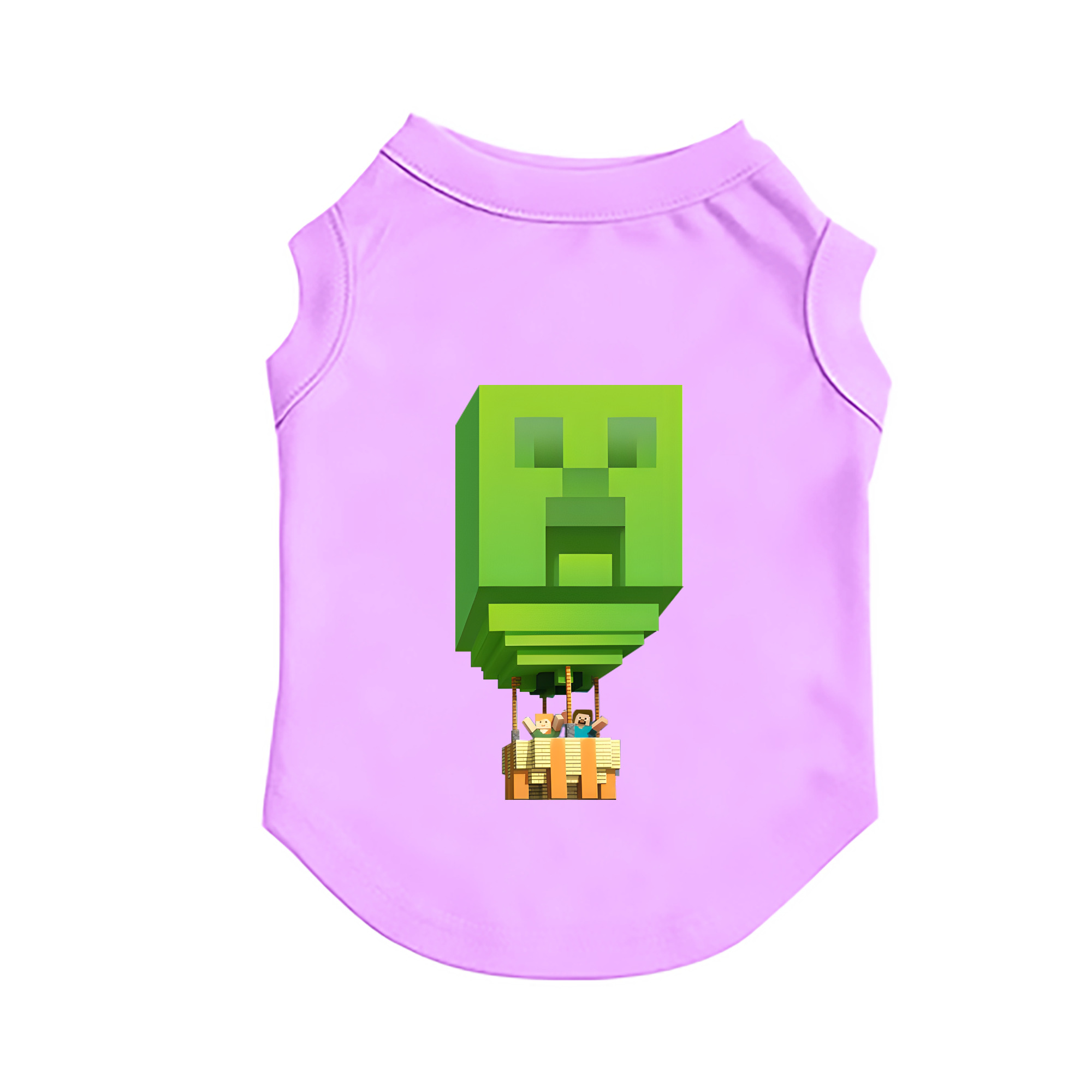（画像用） マインクラフト ブロックの世界 Minecraft MC Block world ペット用ベスト