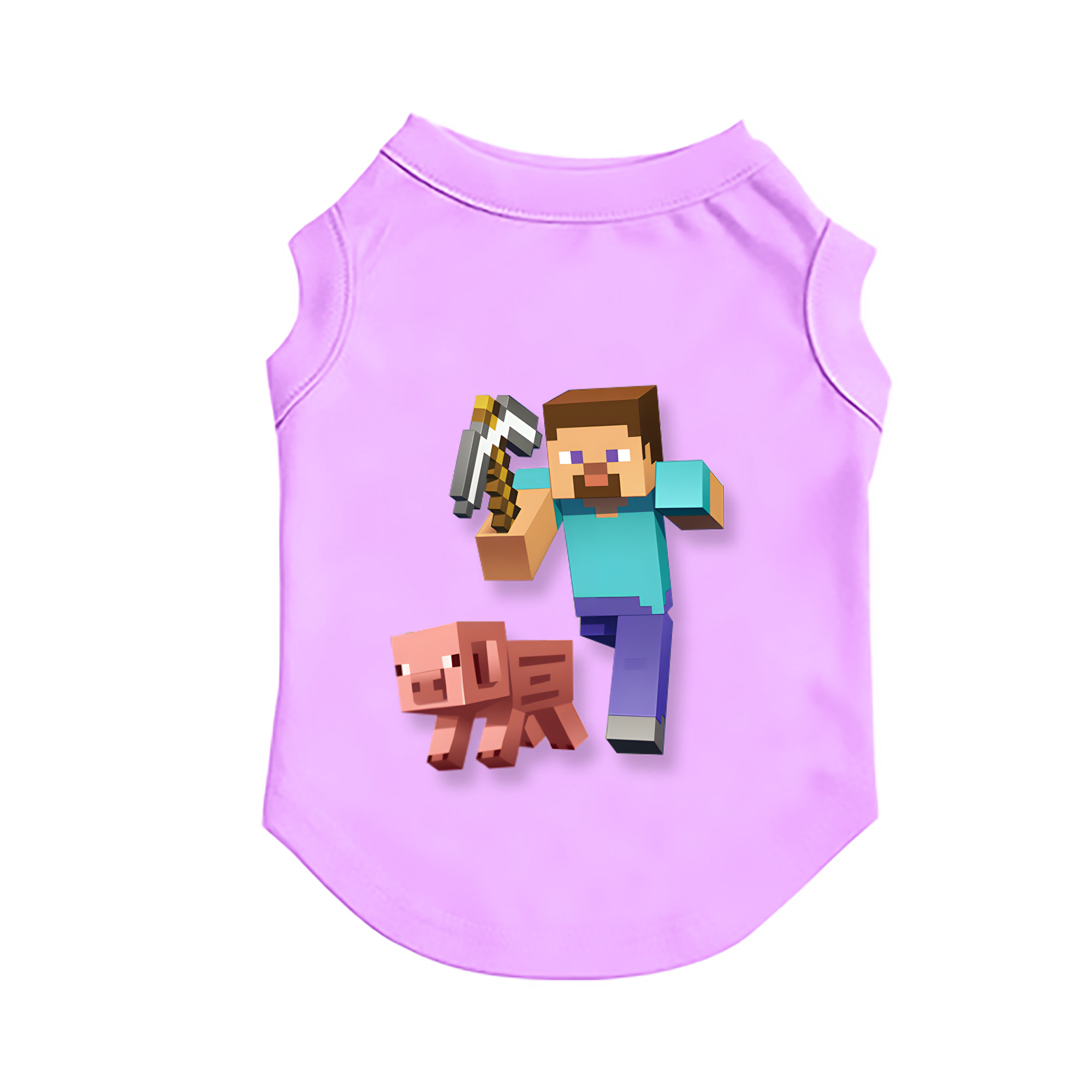 （画像用） マインクラフト ブロックの世界 Minecraft MC Block world ペット用ベスト
