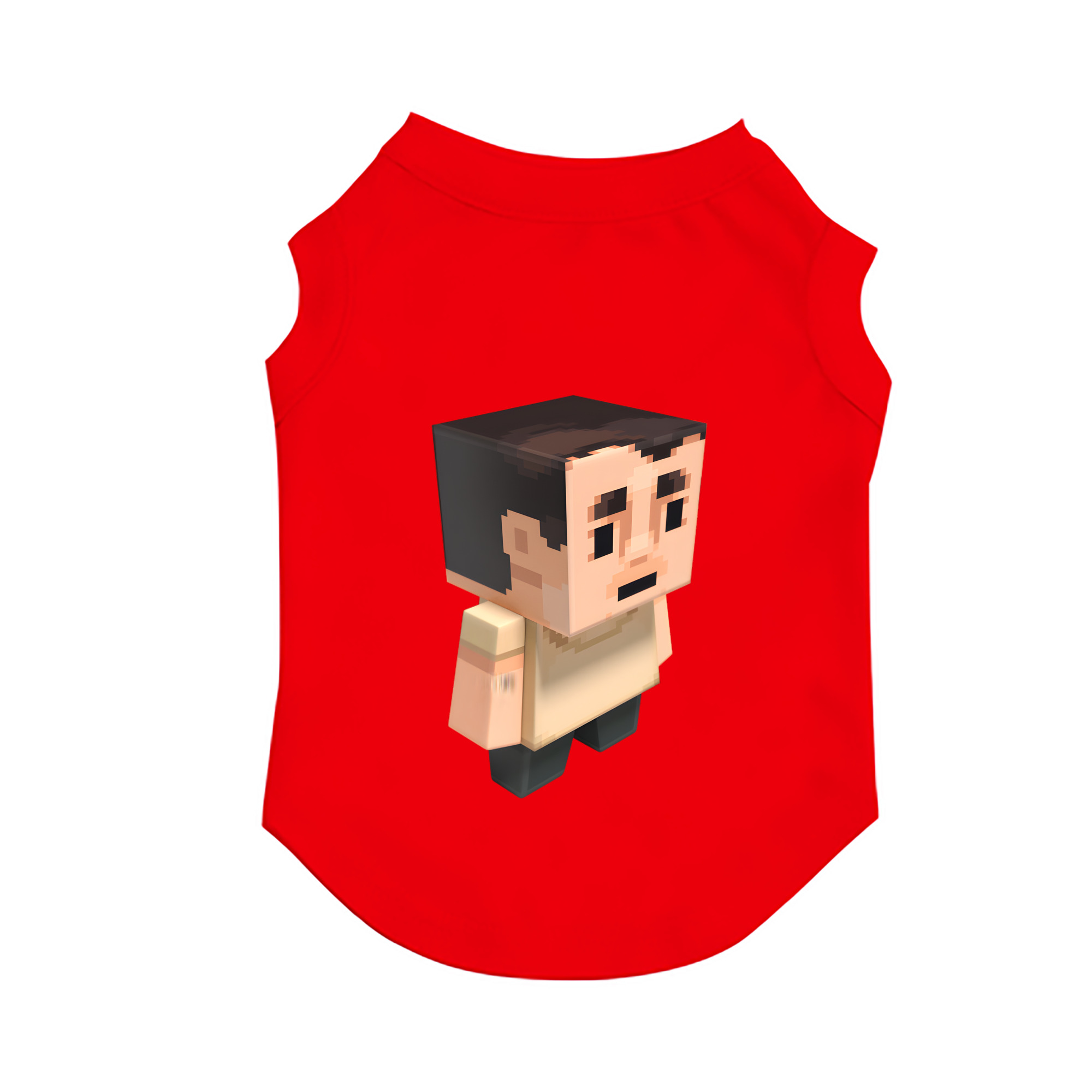 （画像用） マインクラフト ブロックの世界 Minecraft MC Block world ペット用ベスト
