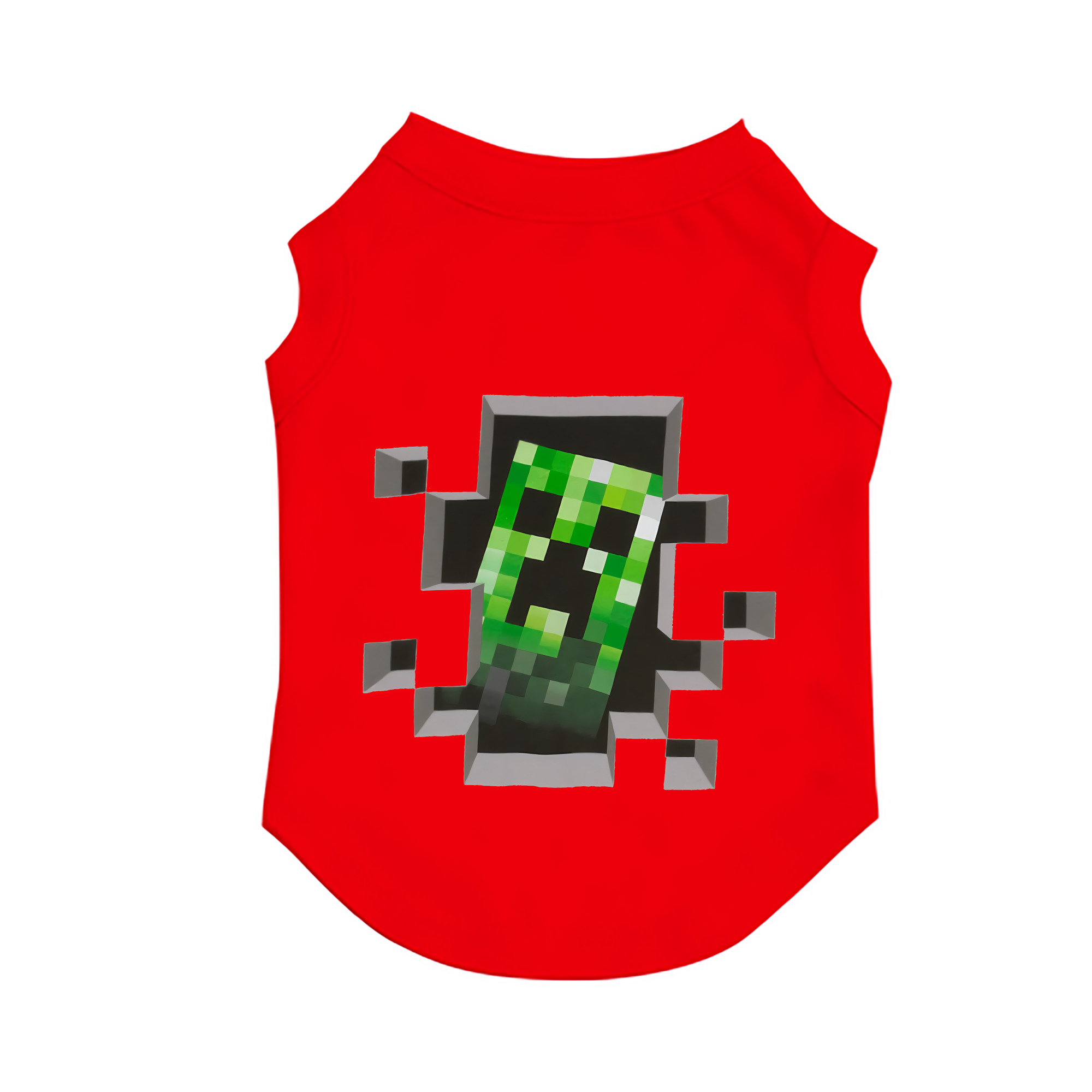 （画像用） マインクラフト ブロックの世界 Minecraft MC Block world ペット用ベスト