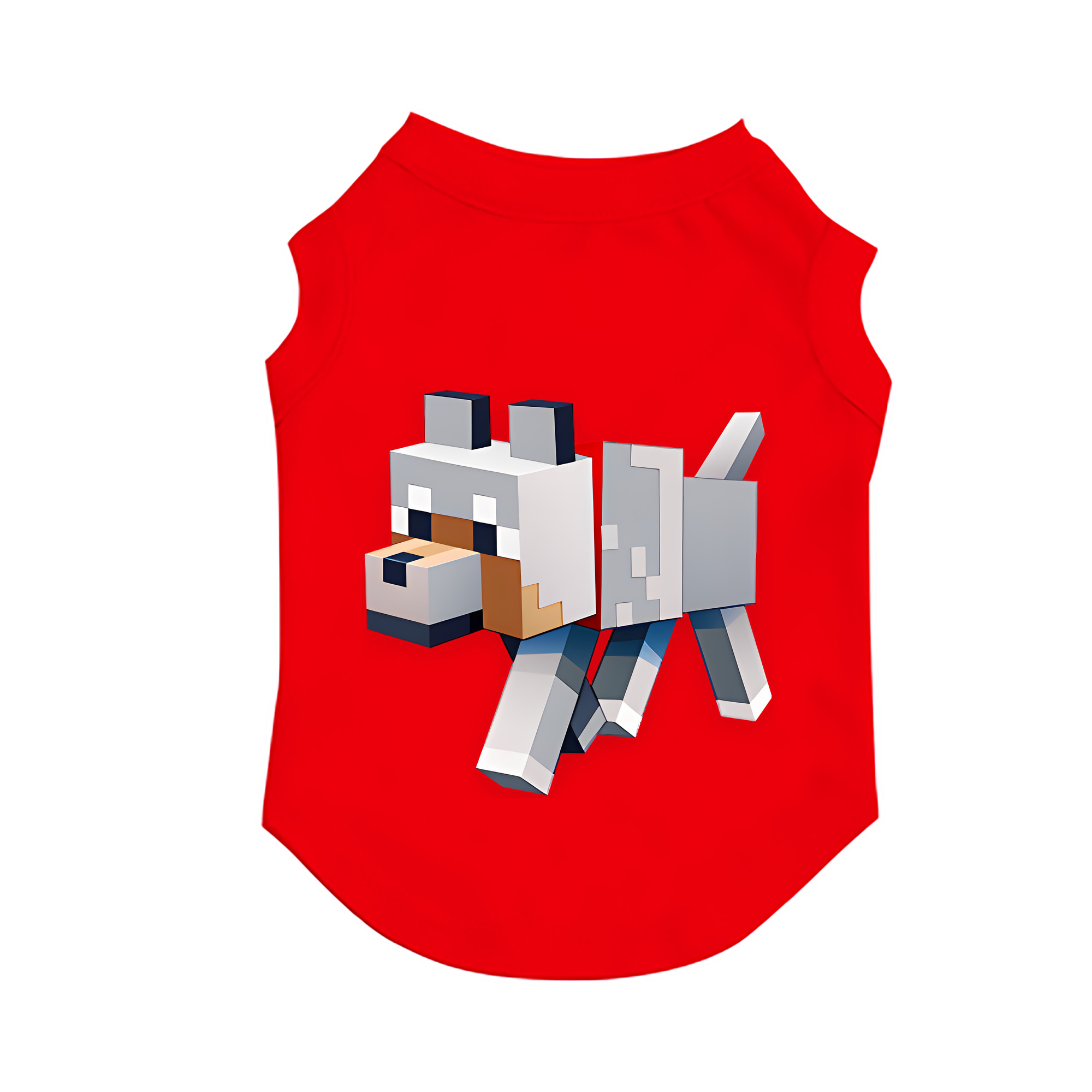 （画像用） マインクラフト ブロックの世界 Minecraft MC Block world ペット用ベスト