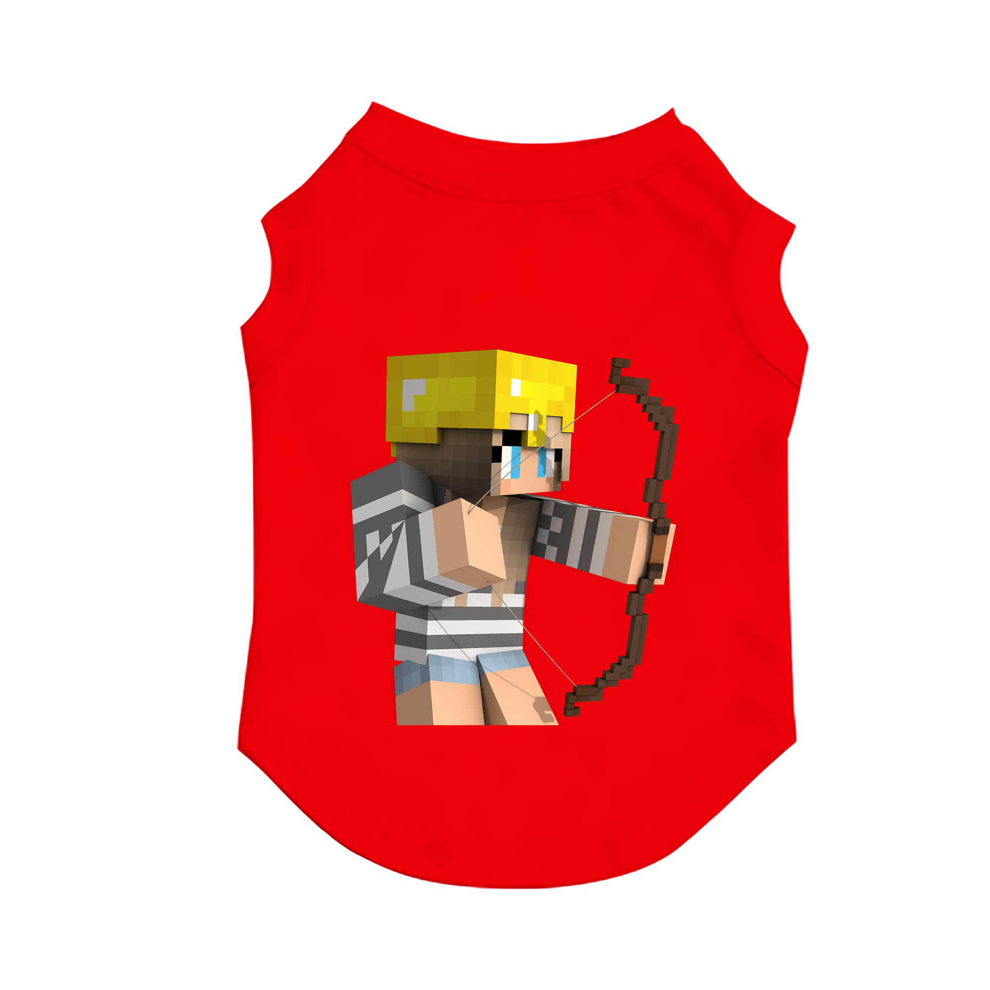 （画像用） マインクラフト ブロックの世界 Minecraft MC Block world ペット用ベスト